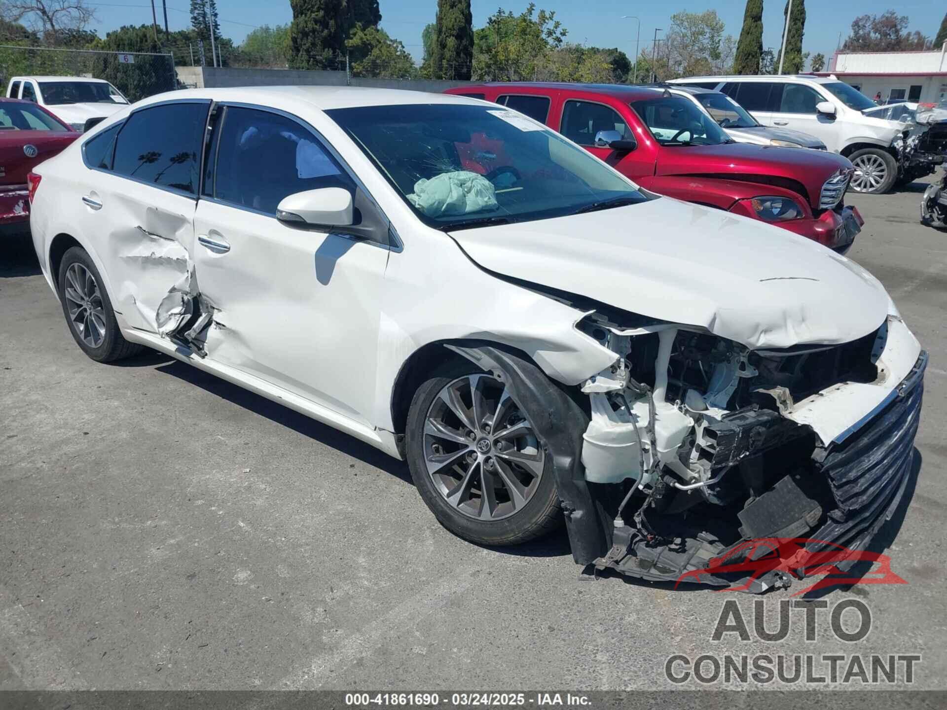 TOYOTA AVALON 2016 - 4T1BK1EB4GU216774