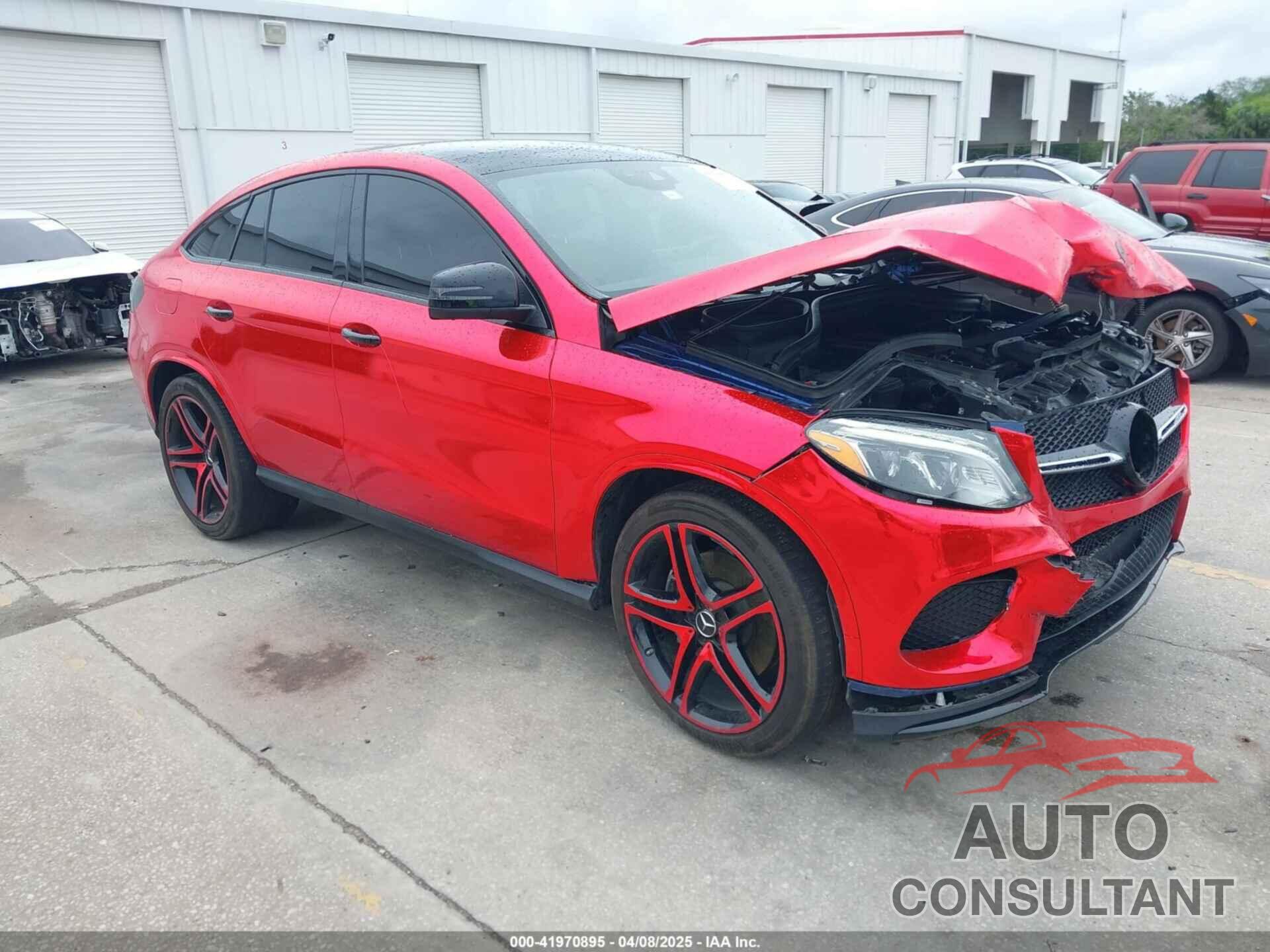 MERCEDES-BENZ AMG GLE 43 COUPE 2019 - 4JGED6EB0KA134944