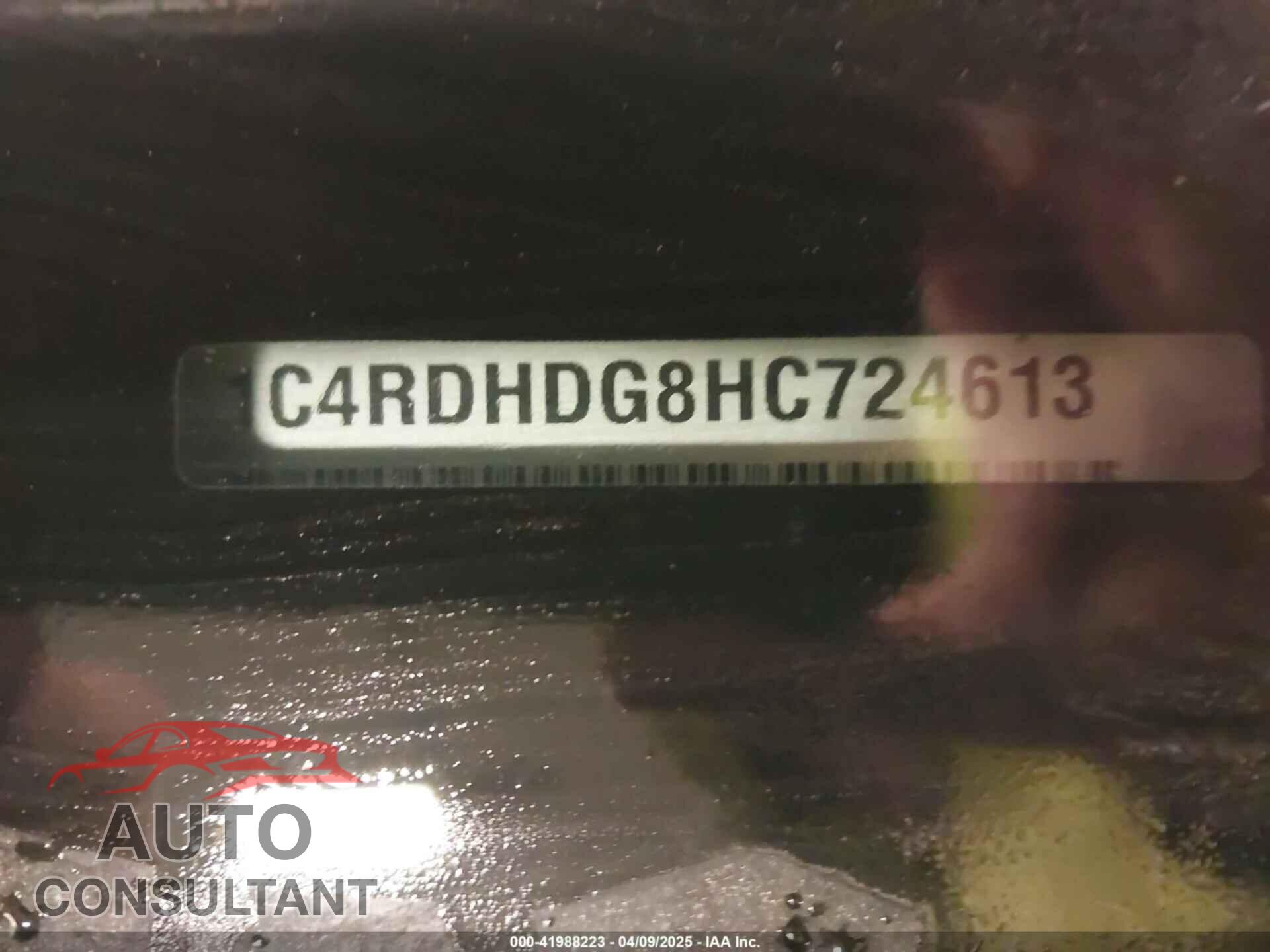 DODGE DURANGO 2017 - 1C4RDHDG8HC724613