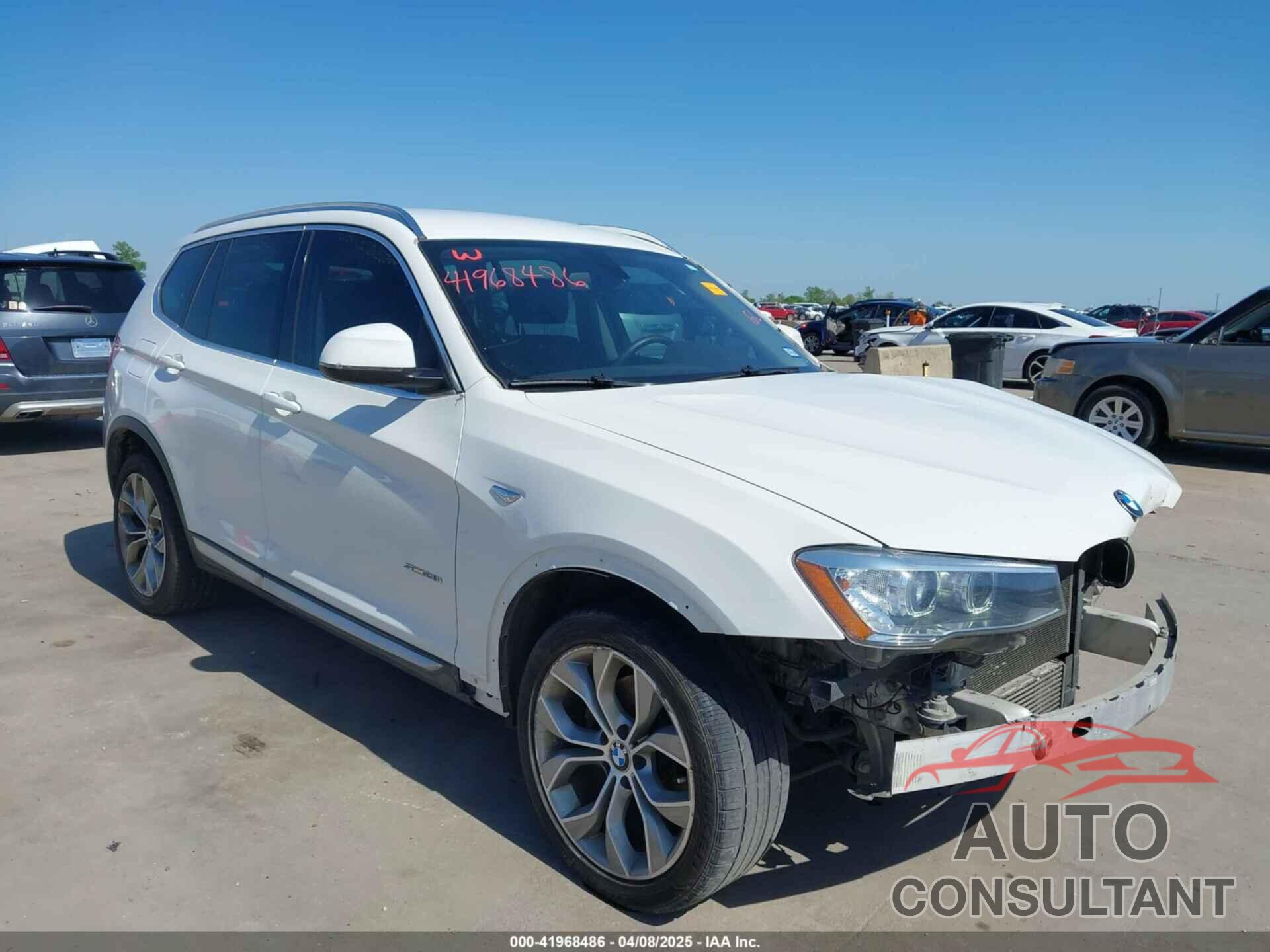 BMW X3 2017 - 5UXWZ7C58H0U45810