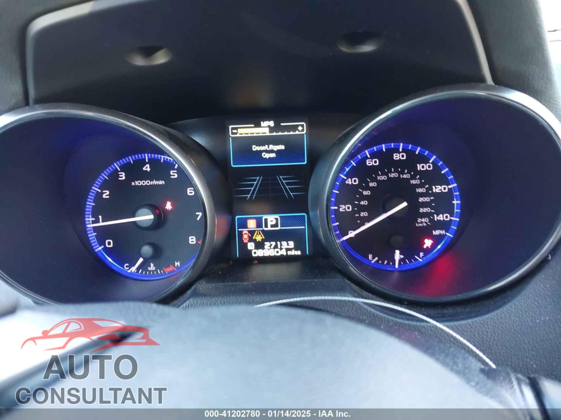 SUBARU OUTBACK 2018 - 4S4BSAFC8J3318955