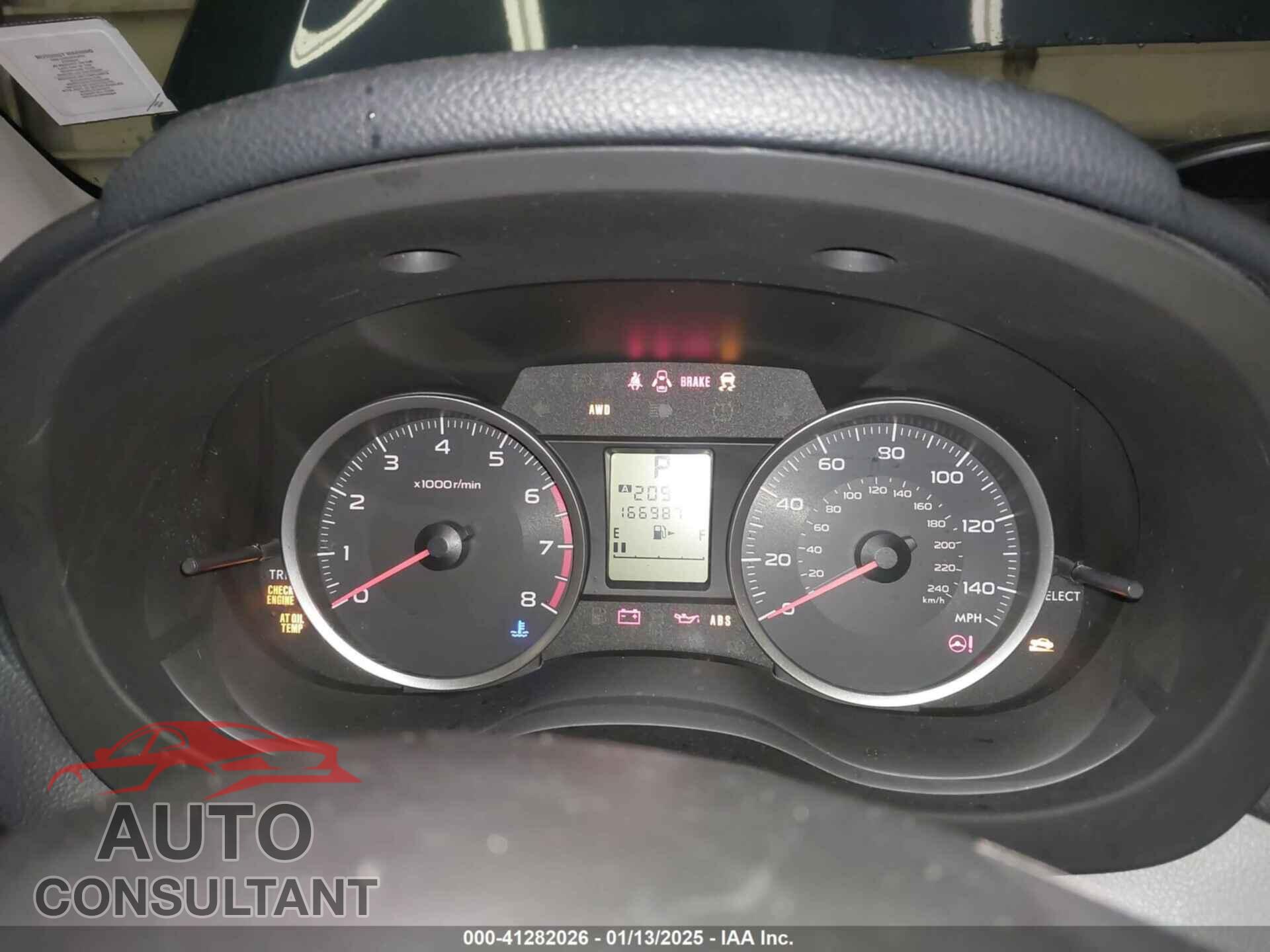 SUBARU FORESTER 2014 - JF2SJAEC6EH521877