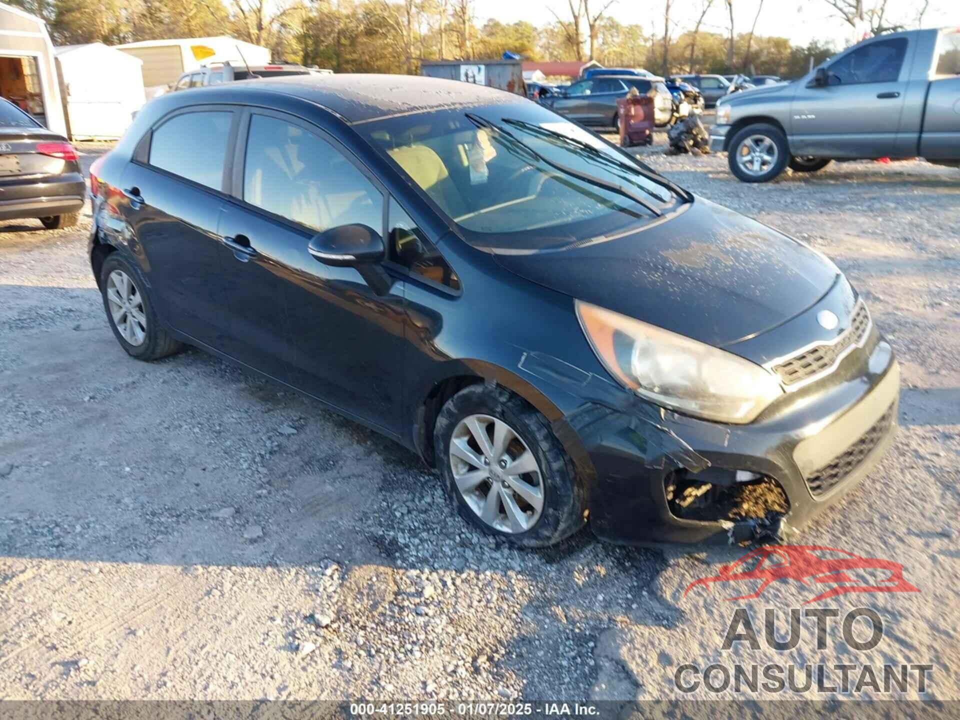 KIA RIO 2013 - KNADN5A39D6175517