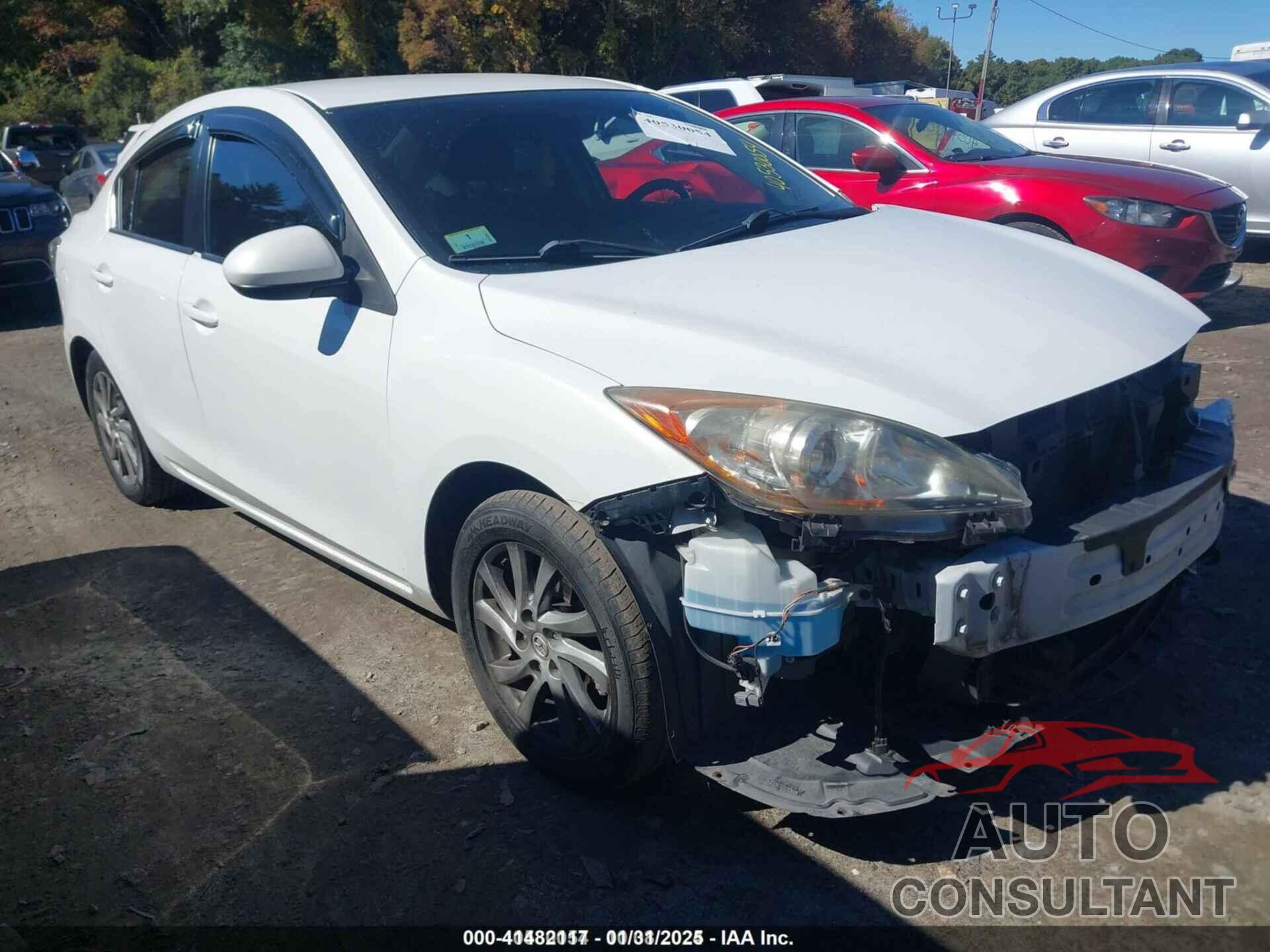 MAZDA MAZDA3 2012 - JM1BL1VF9C1514236