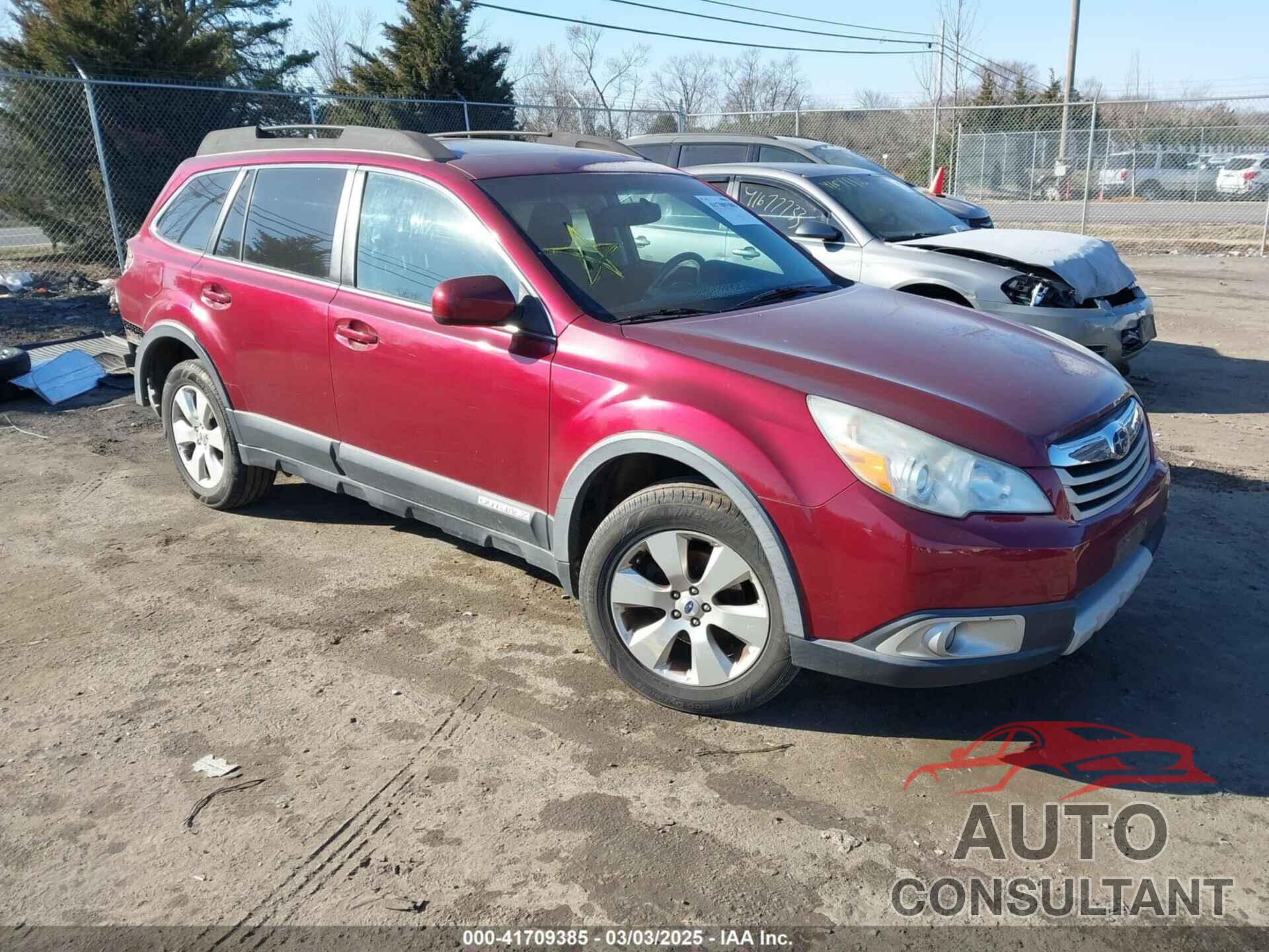 SUBARU OUTBACK 2012 - 4S4BRBLC6C3251734