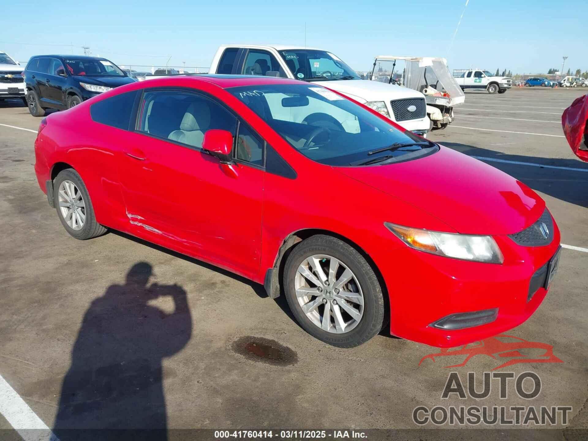 HONDA CIVIC 2012 - 2HGFG3A84CH557264