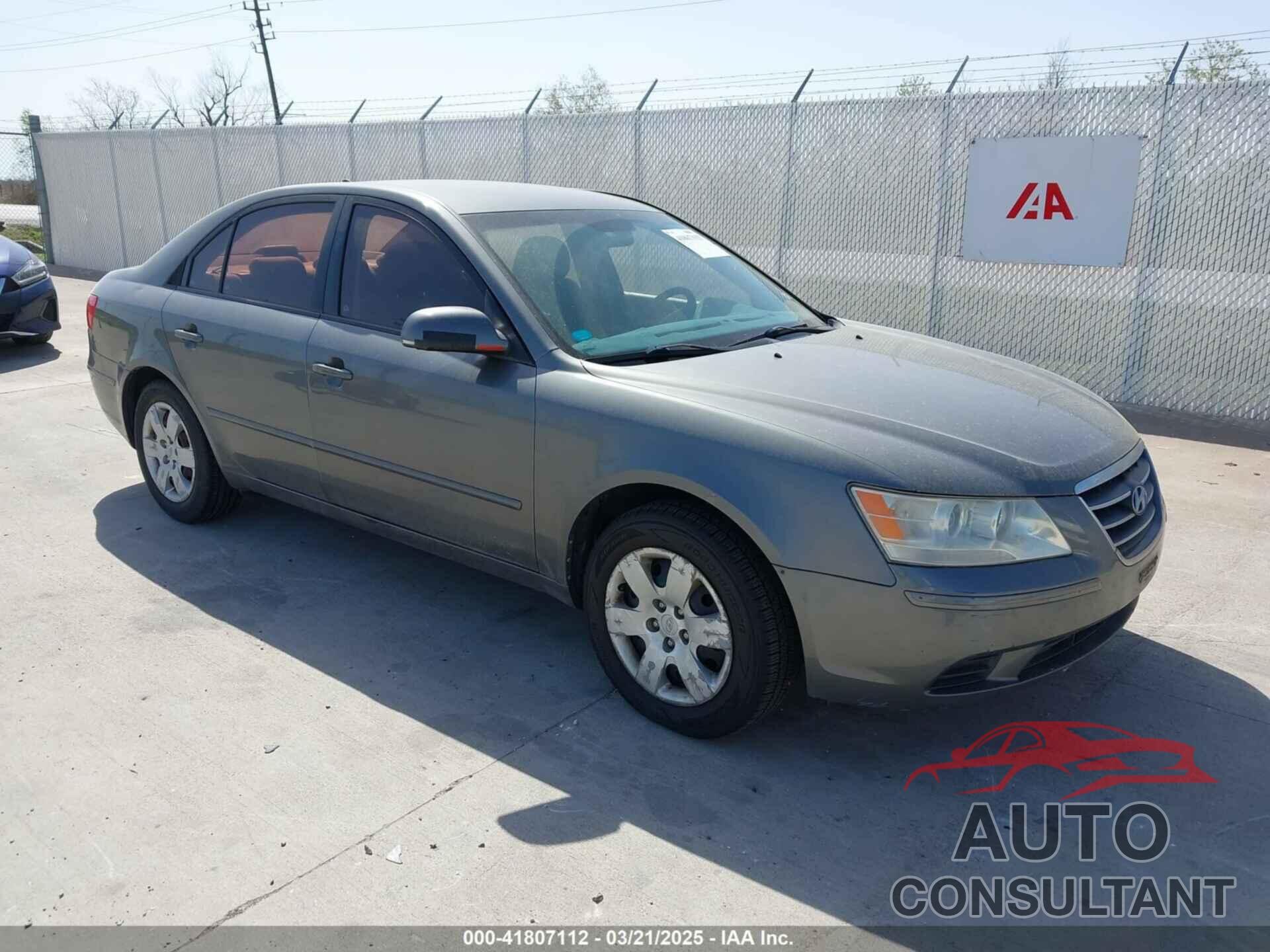 HYUNDAI SONATA 2009 - 5NPET46CX9H448610