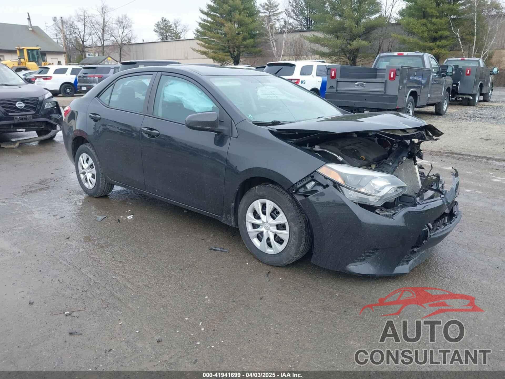 TOYOTA COROLLA 2014 - 2T1BURHE6EC160365