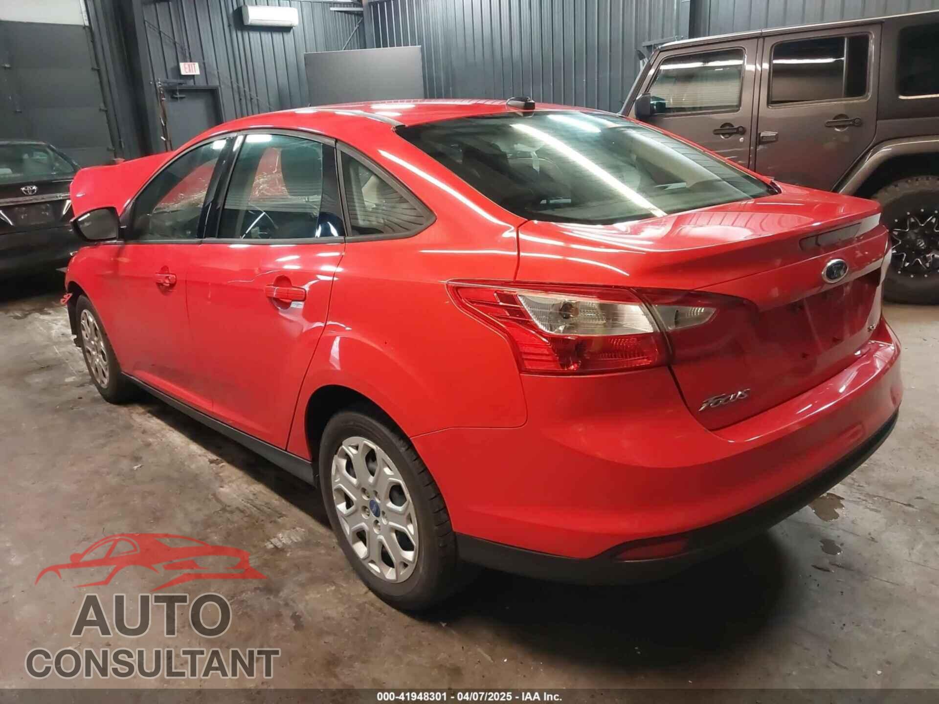 FORD FOCUS 2012 - 1FAHP3F20CL299541