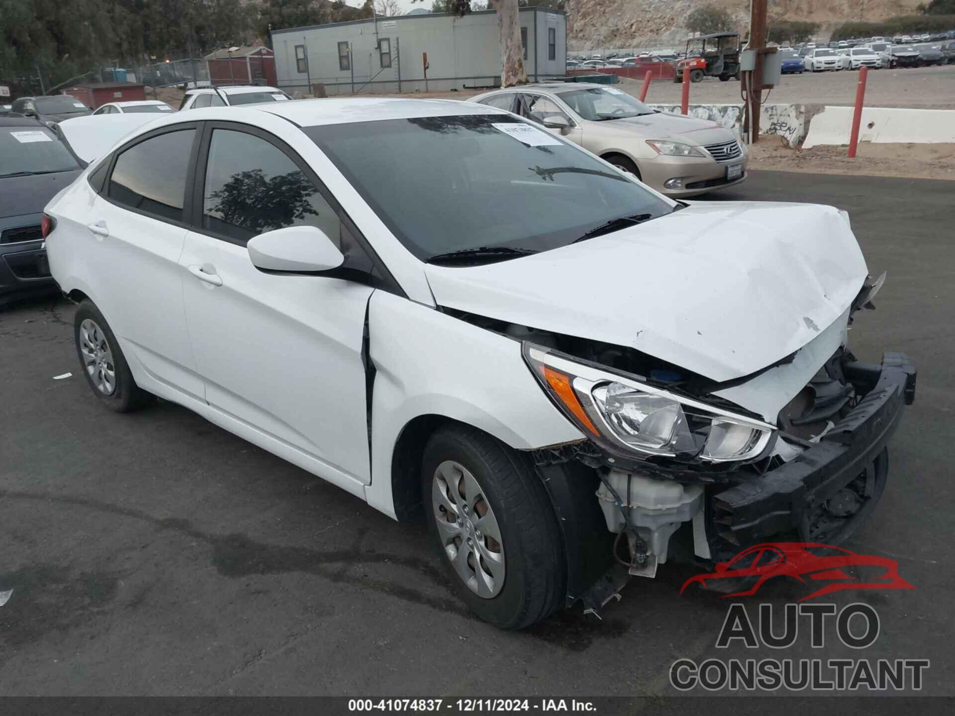 HYUNDAI ACCENT 2017 - KMHCT4AE7HU235047