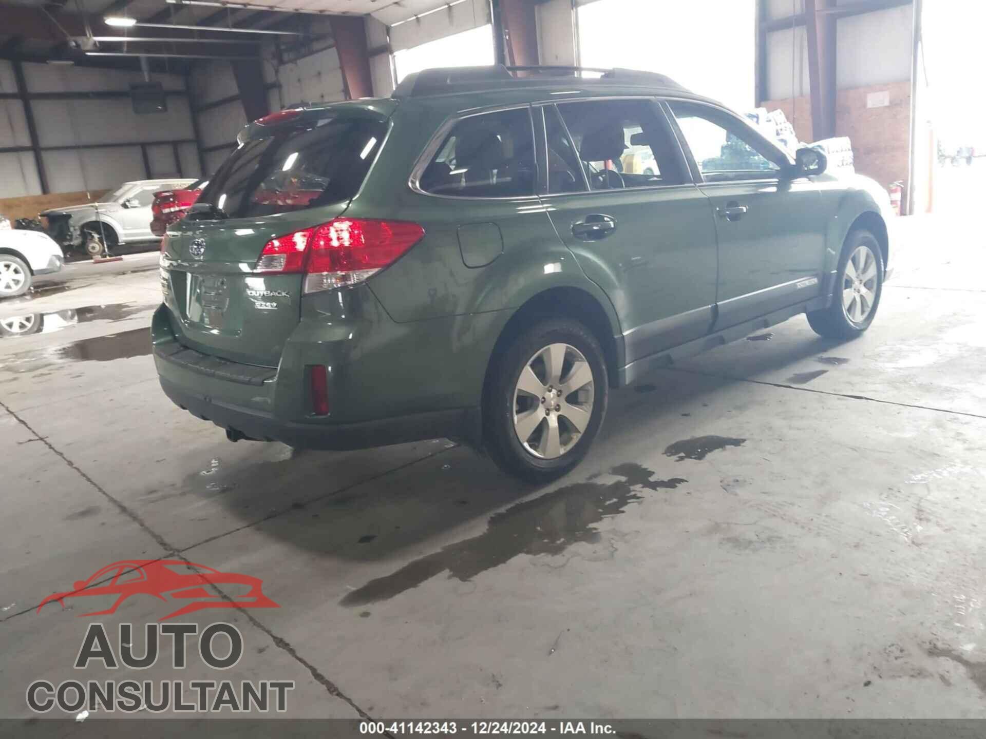 SUBARU OUTBACK 2010 - 4S4BRBGC5A3345921