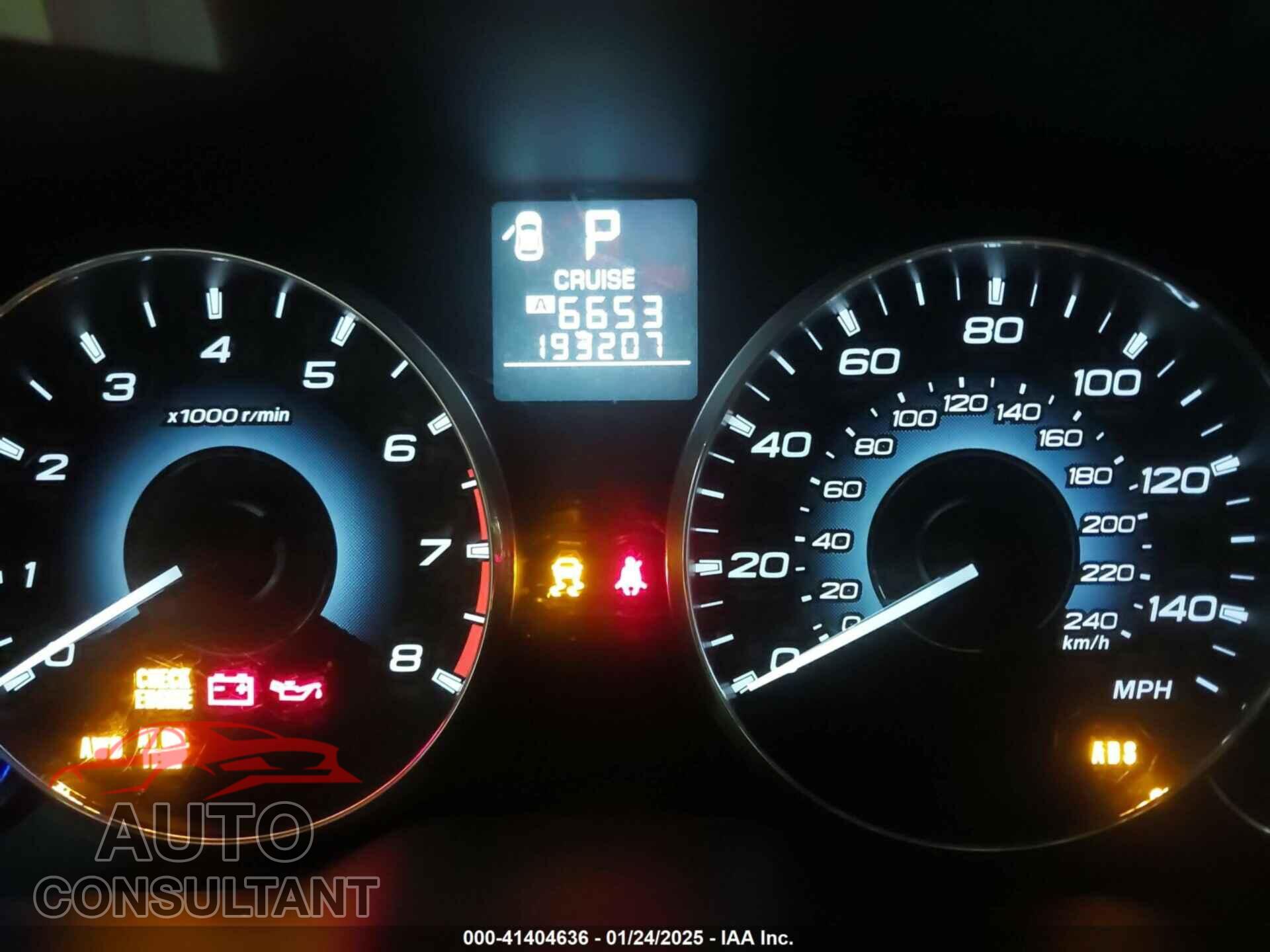 SUBARU LEGACY 2012 - 4S3BMBC64C3003446