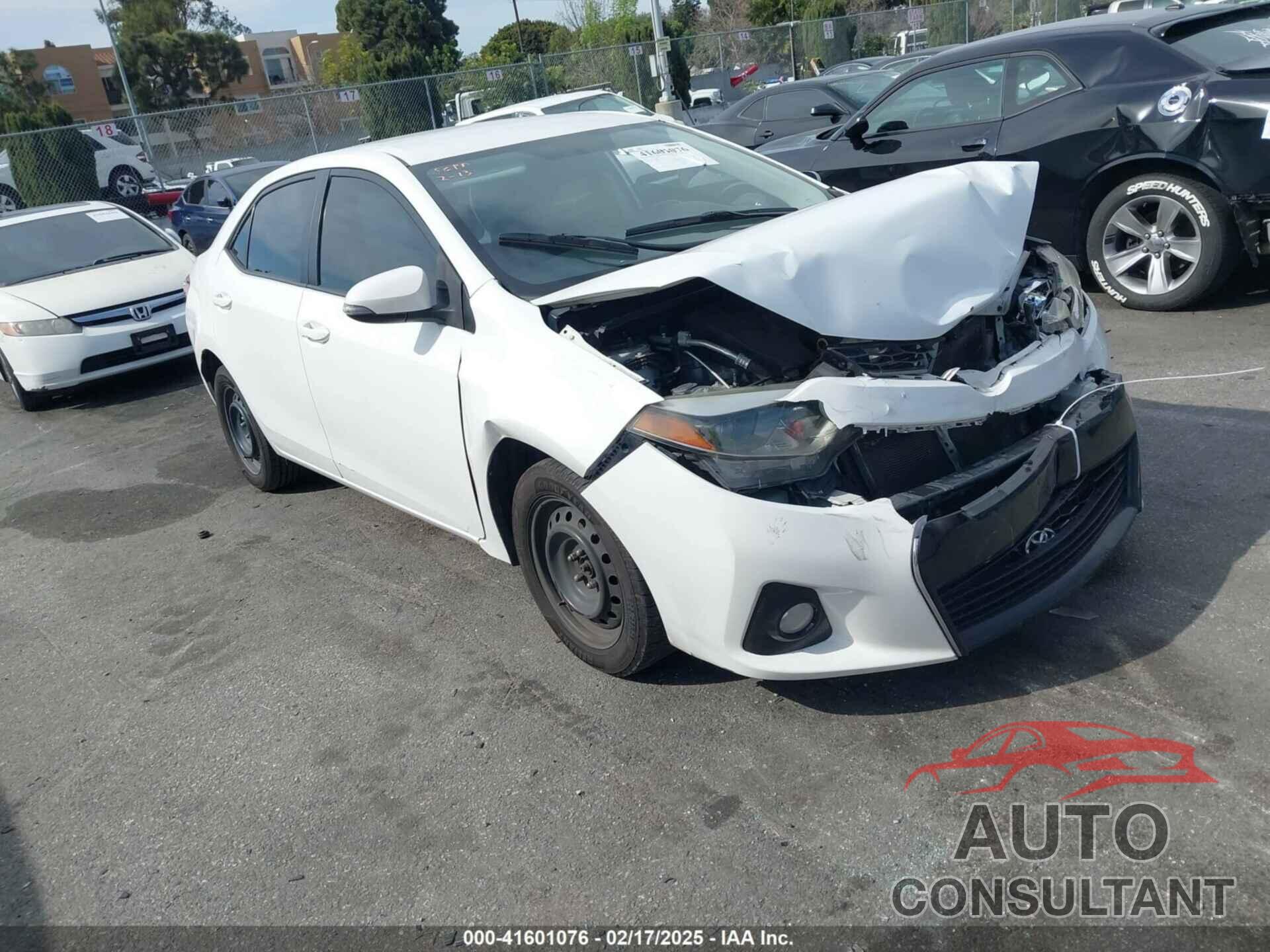 TOYOTA COROLLA 2015 - 2T1BURHEXFC417819