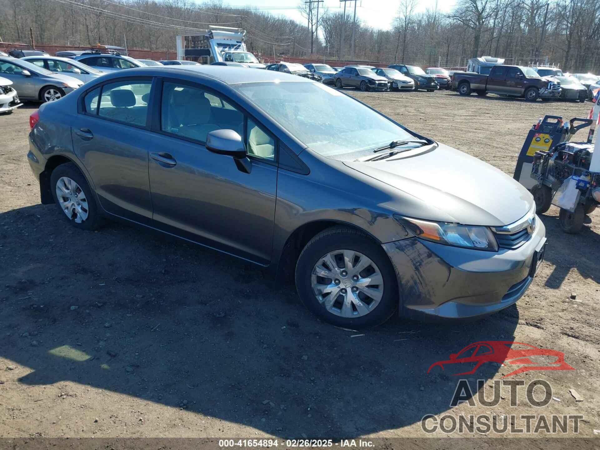 HONDA CIVIC 2012 - 19XFB2F52CE329264
