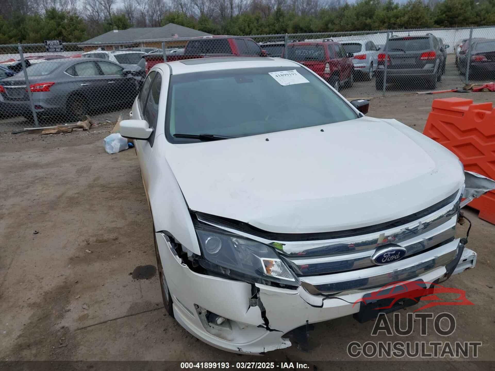 FORD FUSION 2012 - 3FAHP0JA0CR354083