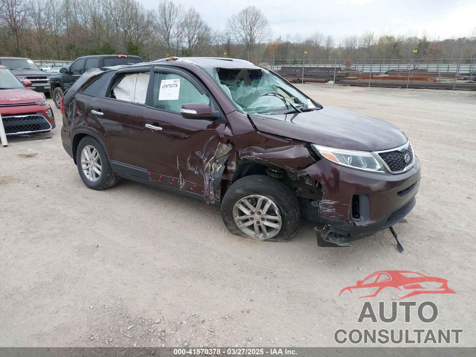 KIA SORENTO 2015 - 5XYKT4A66FG658922