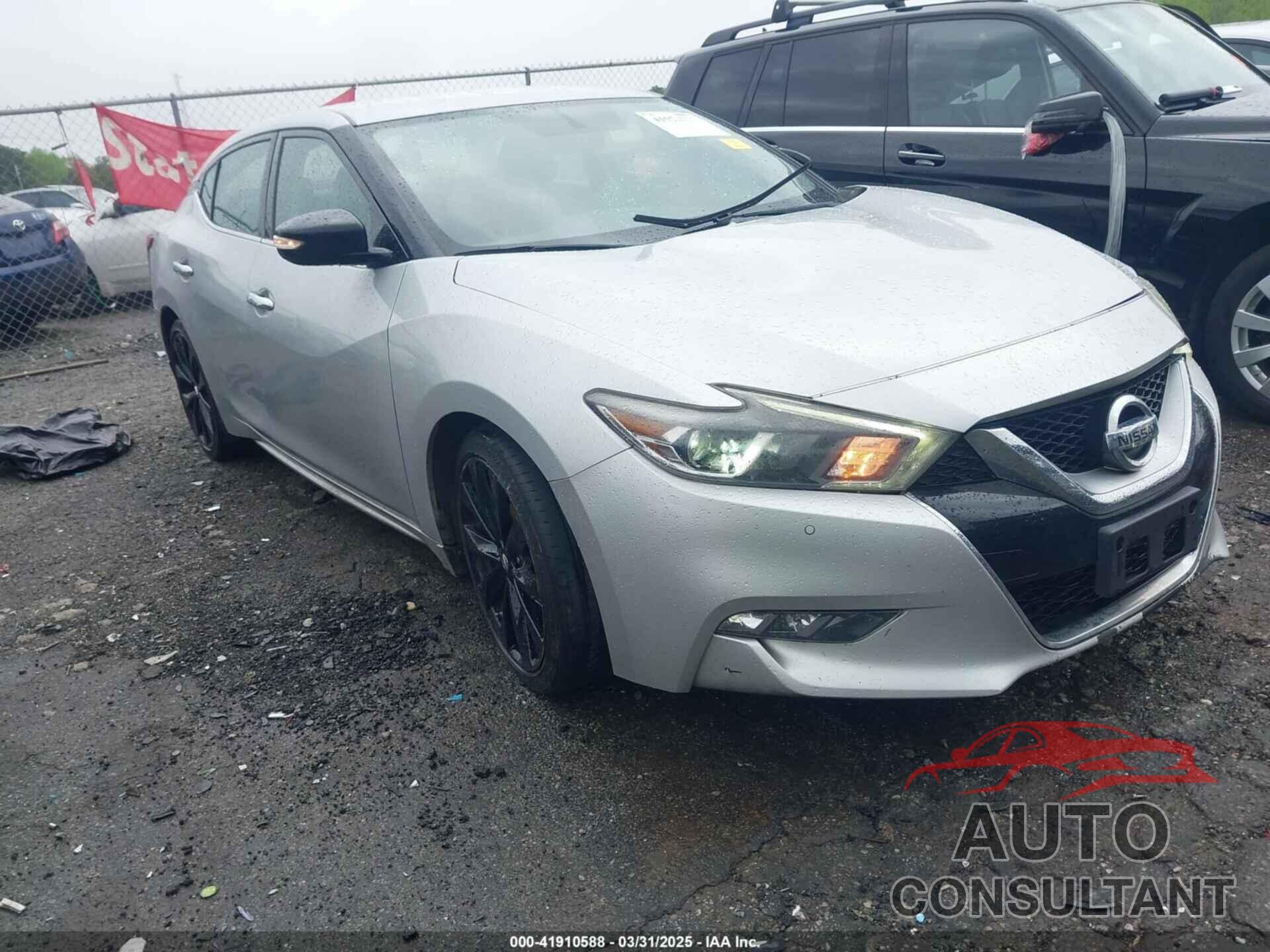 NISSAN MAXIMA 2017 - 1N4AA6AP2HC396545
