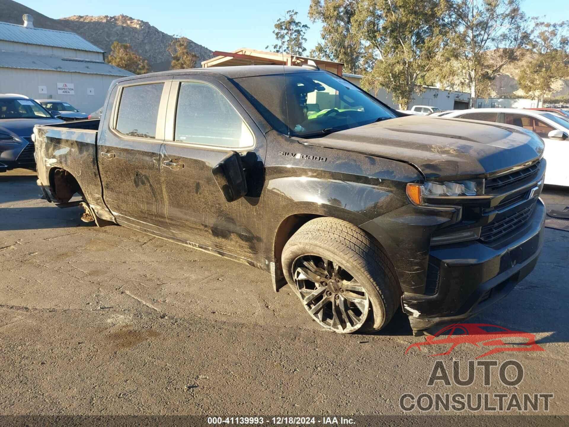 CHEVROLET SILVERADO 1500 2021 - 1GCPWCED5MZ342734
