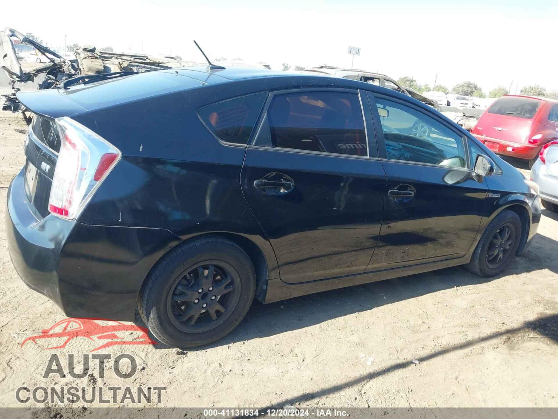 TOYOTA PRIUS 2013 - JTDKN3DU2D5619037