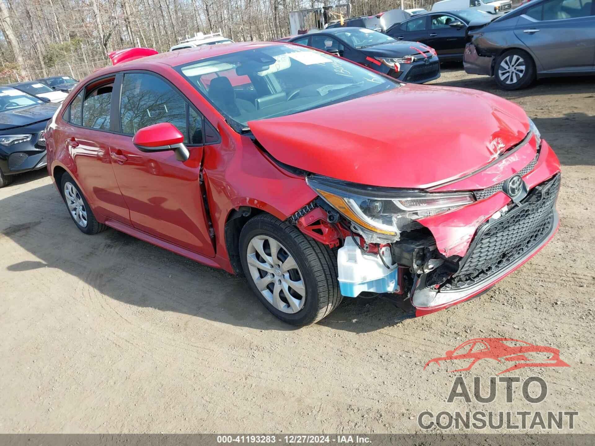 TOYOTA COROLLA 2021 - 5YFEPMAE4MP164396