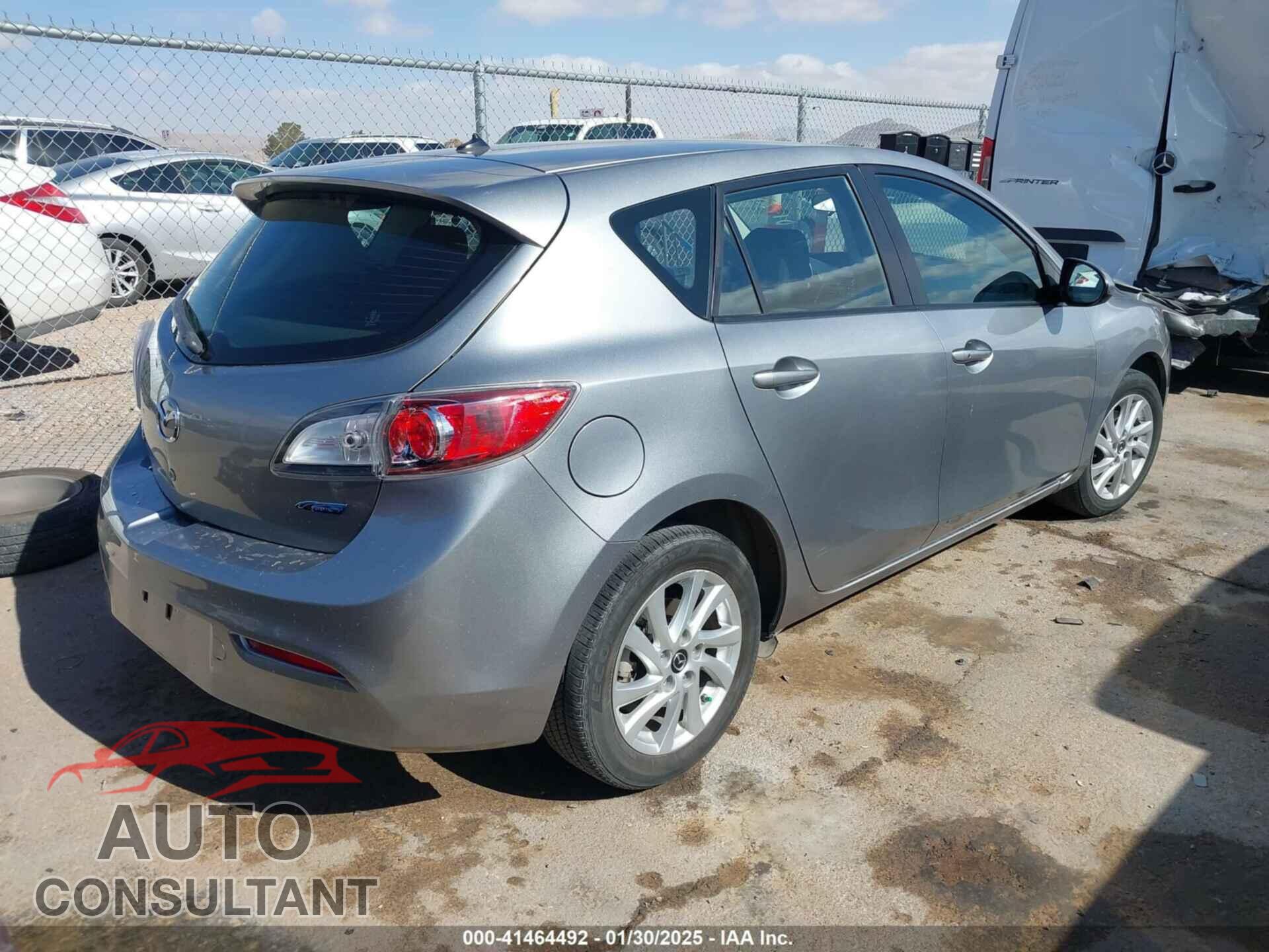 MAZDA MAZDA3 2013 - JM1BL1L72D1794210