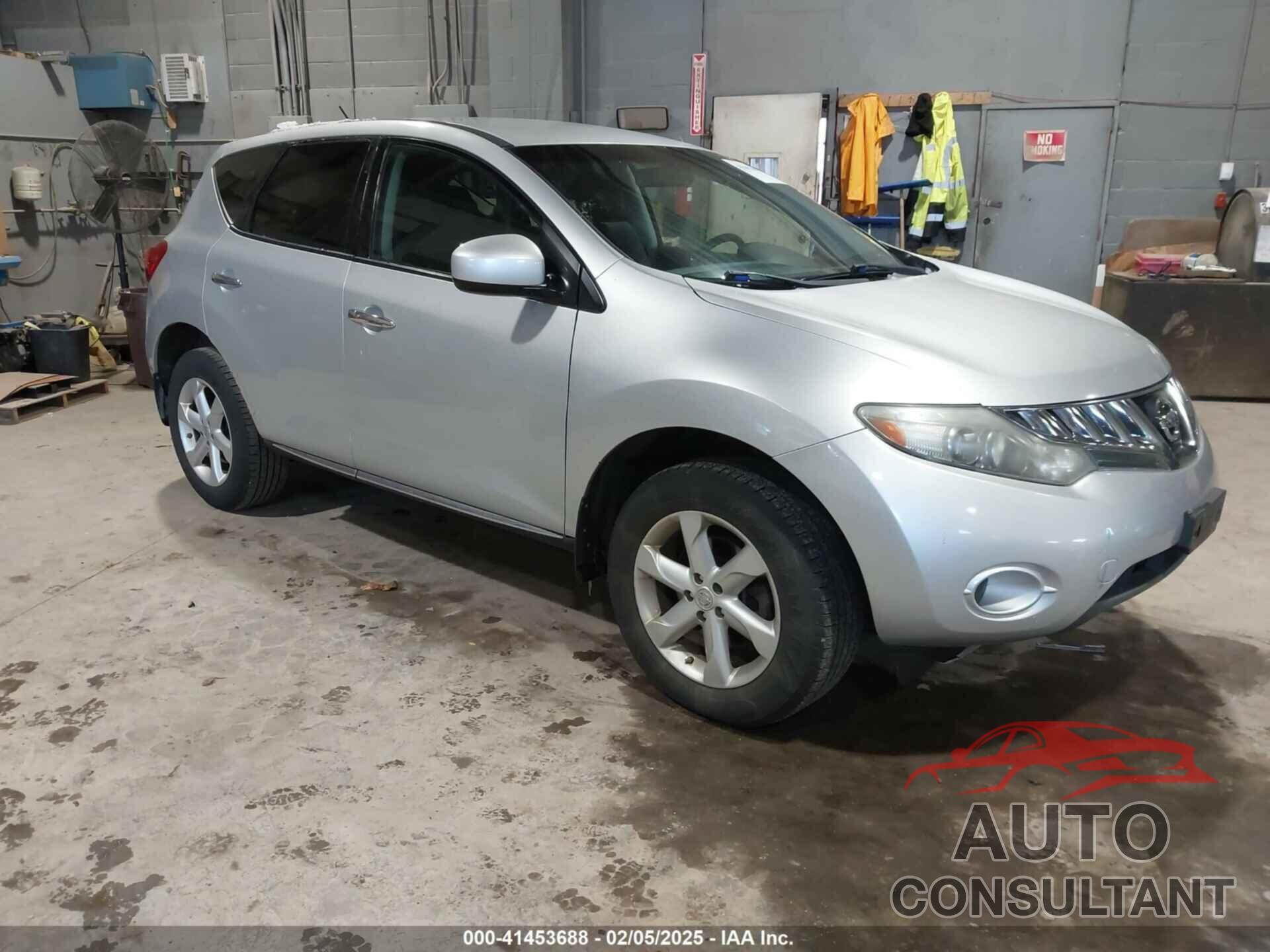 NISSAN MURANO 2010 - JN8AZ1MW7AW124865