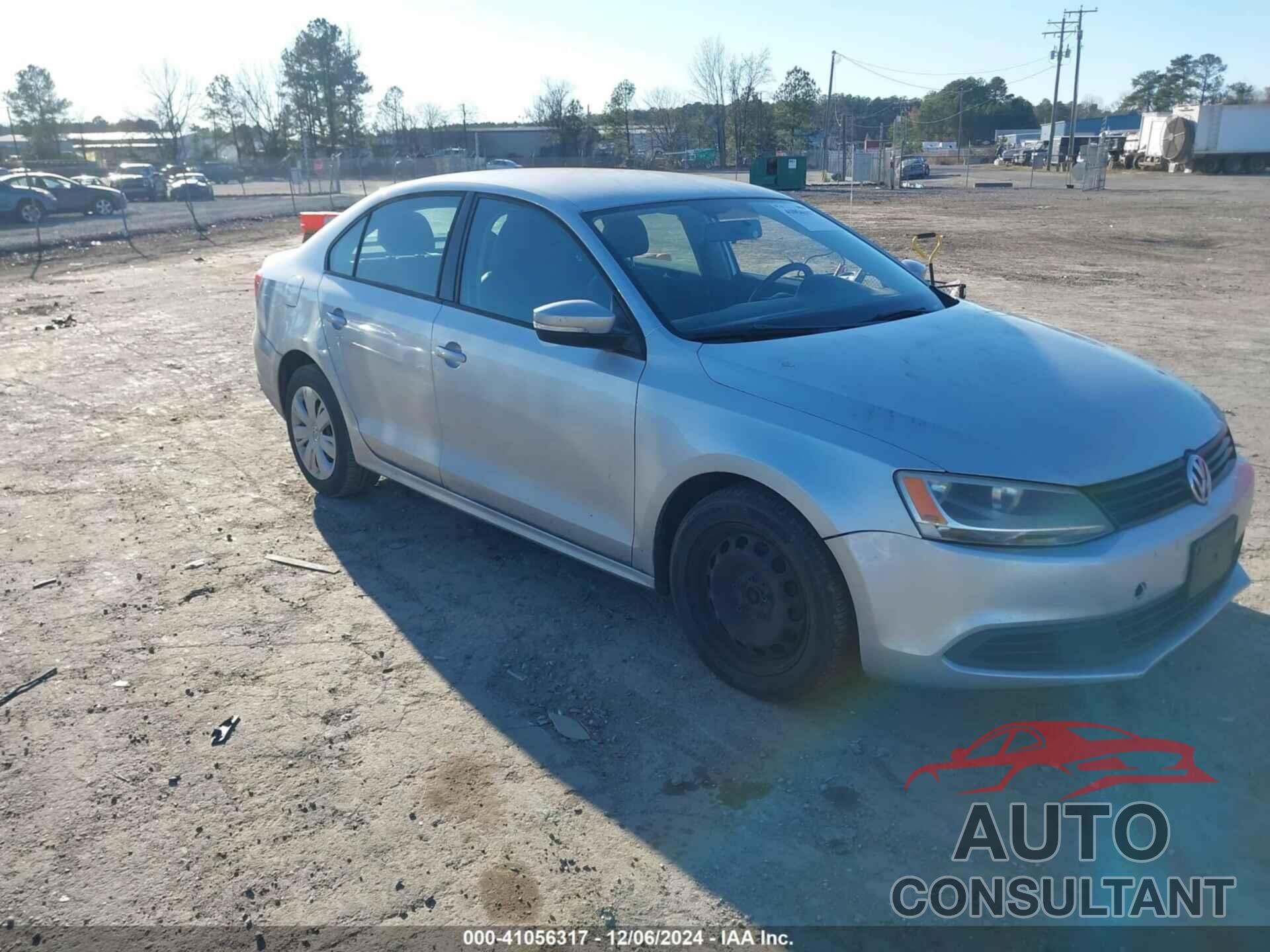 VOLKSWAGEN JETTA 2012 - 3VWDP7AJ0CM130386