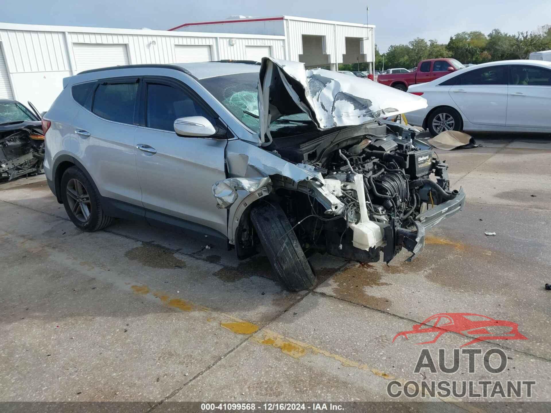 HYUNDAI SANTA FE SPORT 2018 - 5XYZU3LB5JG565284