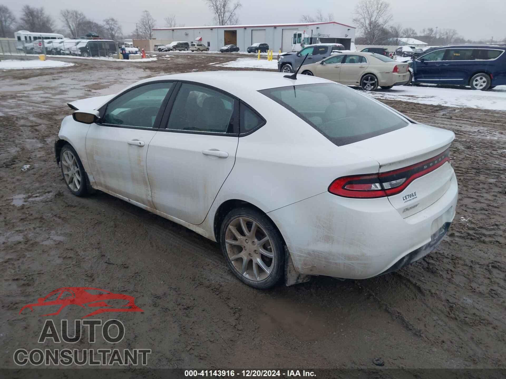 DODGE DART 2013 - 1C3CDFBA9DD148497
