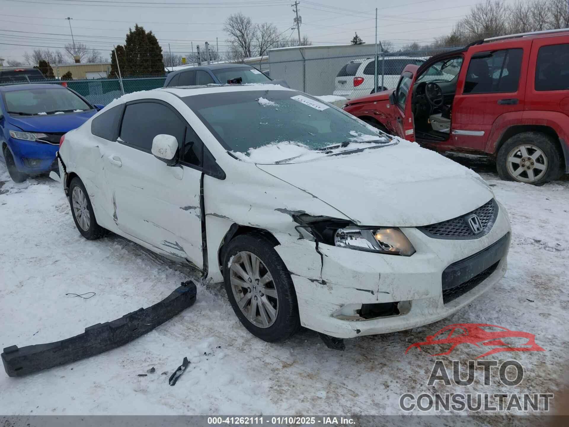 HONDA CIVIC CPE 2012 - 2HGFG3B81CH567054