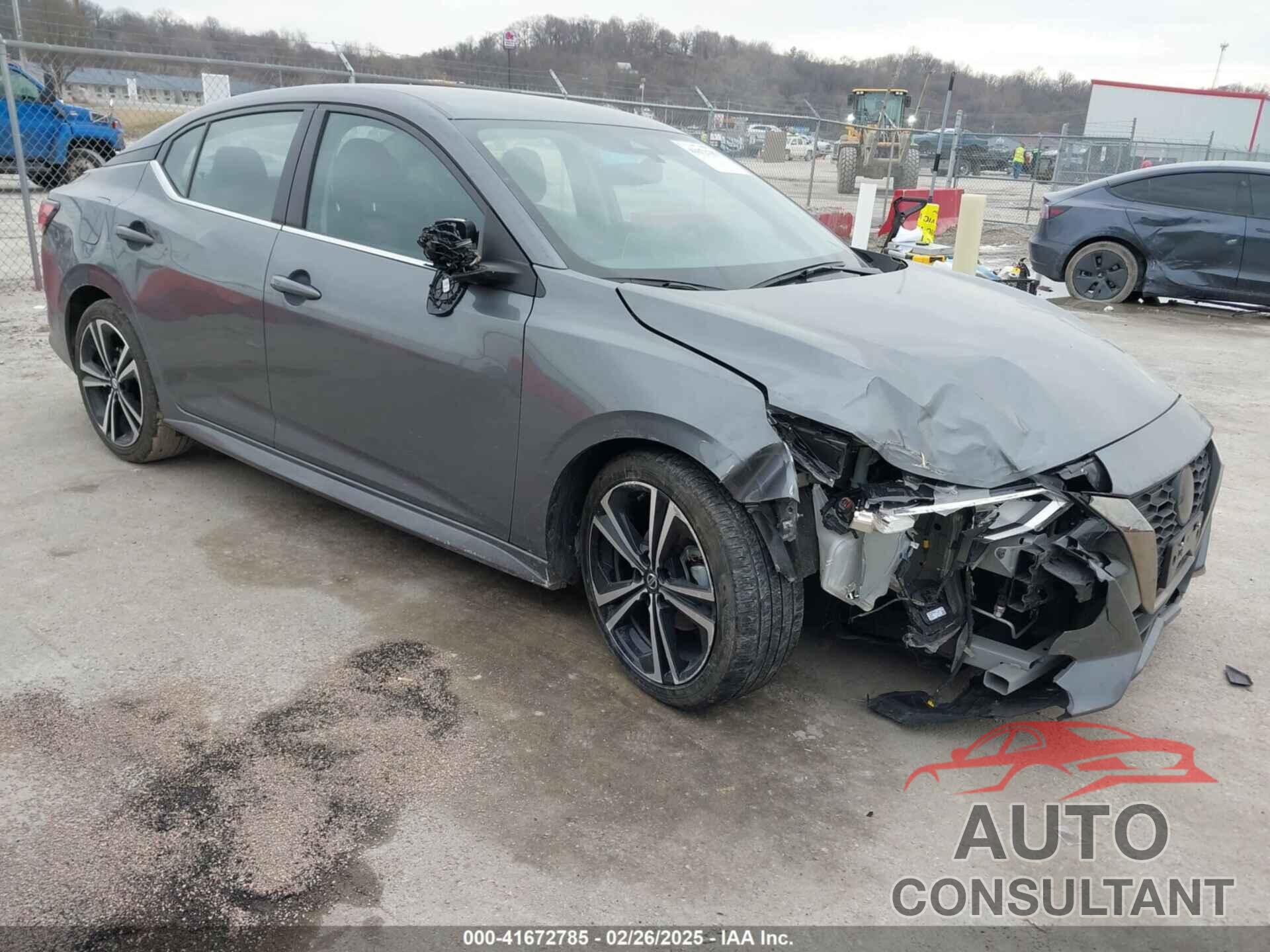 NISSAN SENTRA 2022 - 3N1AB8DV8NY296226