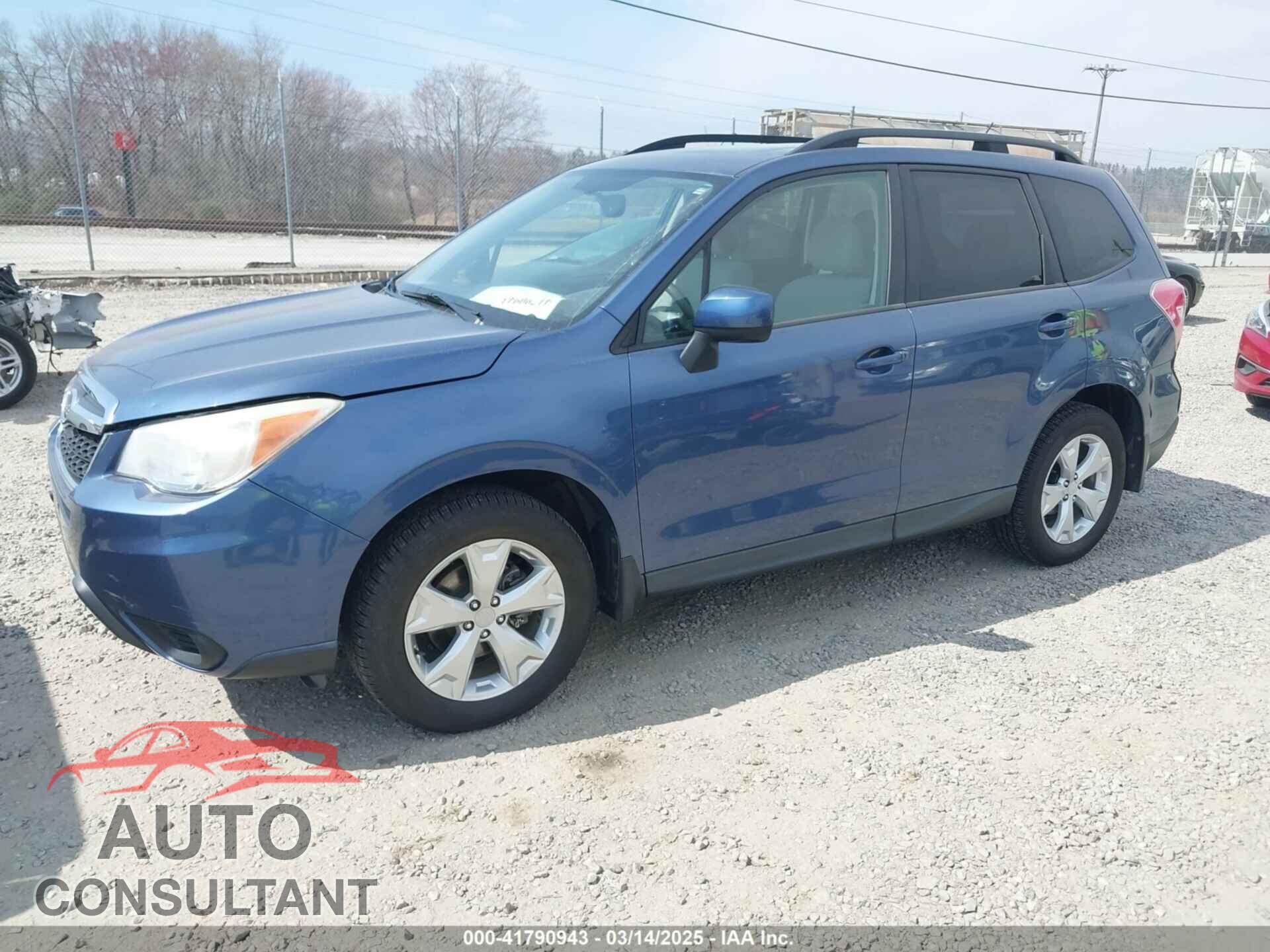 SUBARU FORESTER 2014 - JF2SJAEC0EH506212