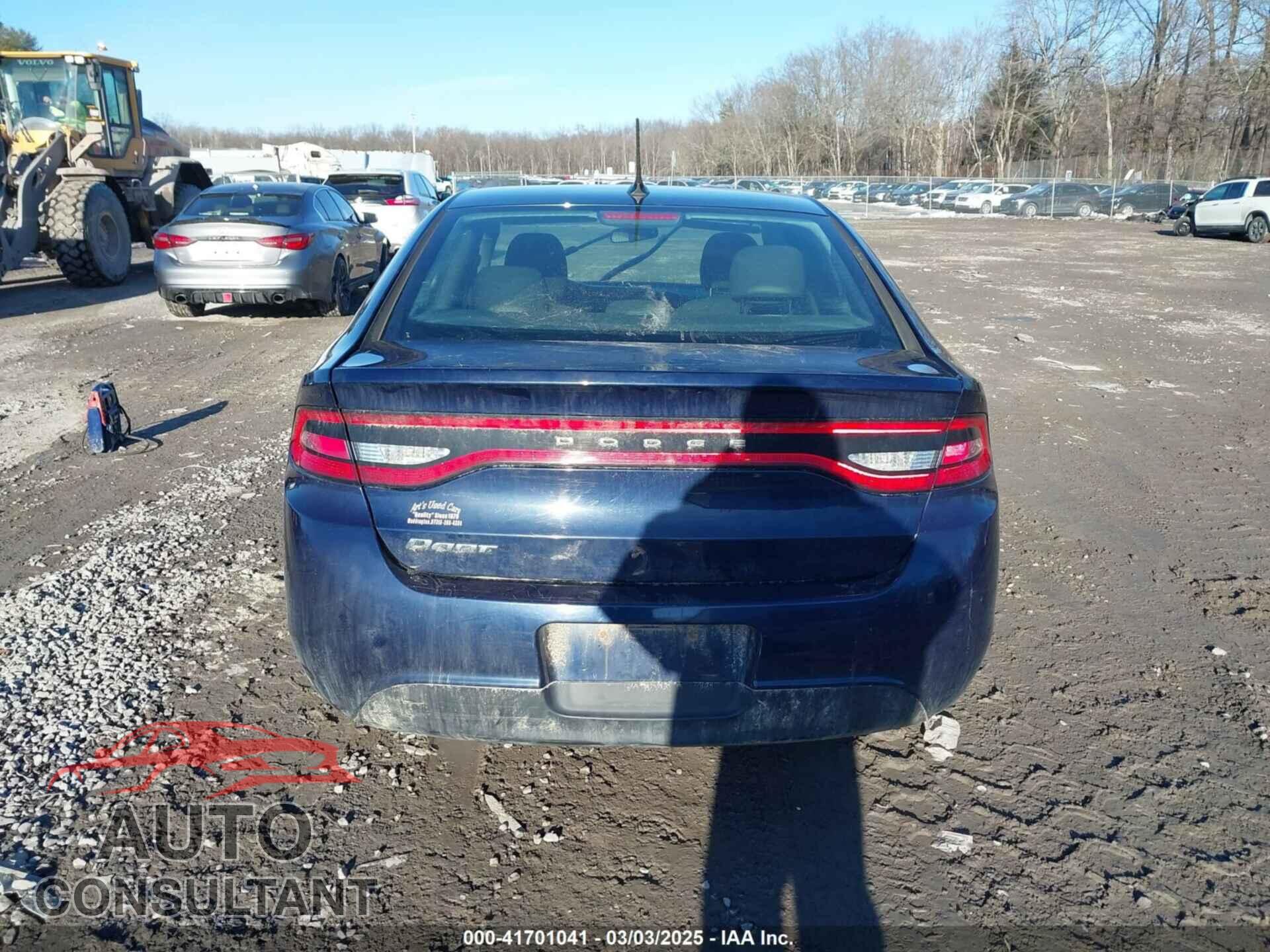 DODGE DART 2013 - 1C3CDFAA0DD183835