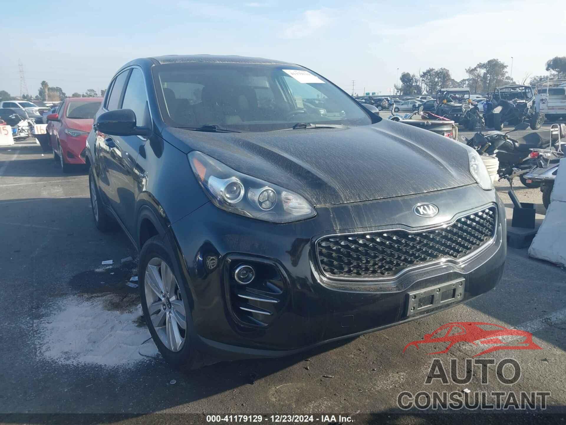 KIA SPORTAGE 2017 - KNDPMCAC5H7102622