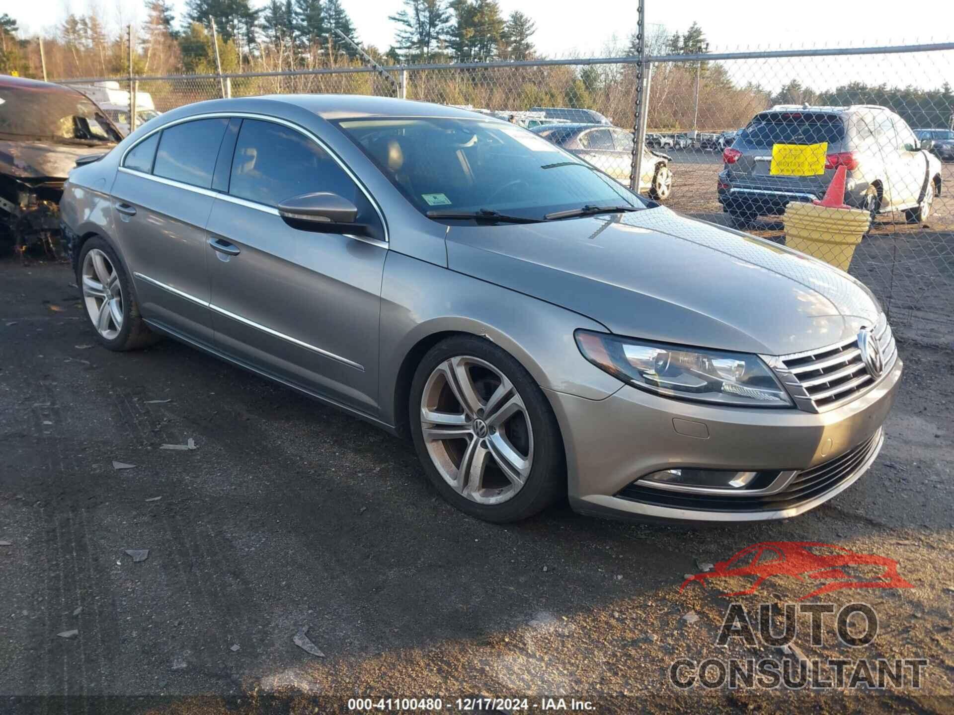 VOLKSWAGEN CC 2013 - WVWBP7AN3DE538899