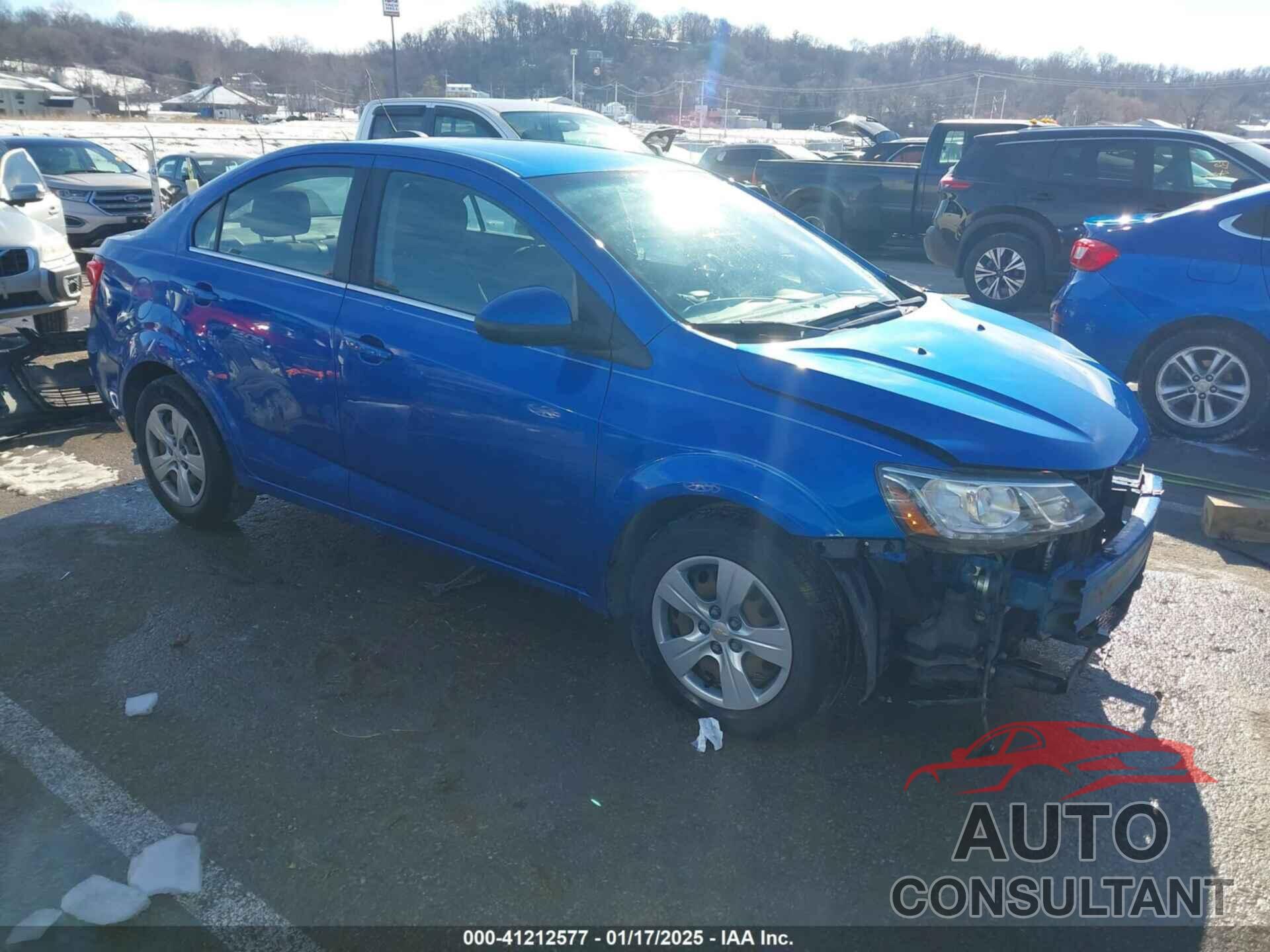 CHEVROLET SONIC 2017 - 1G1JD5SH4H4153003