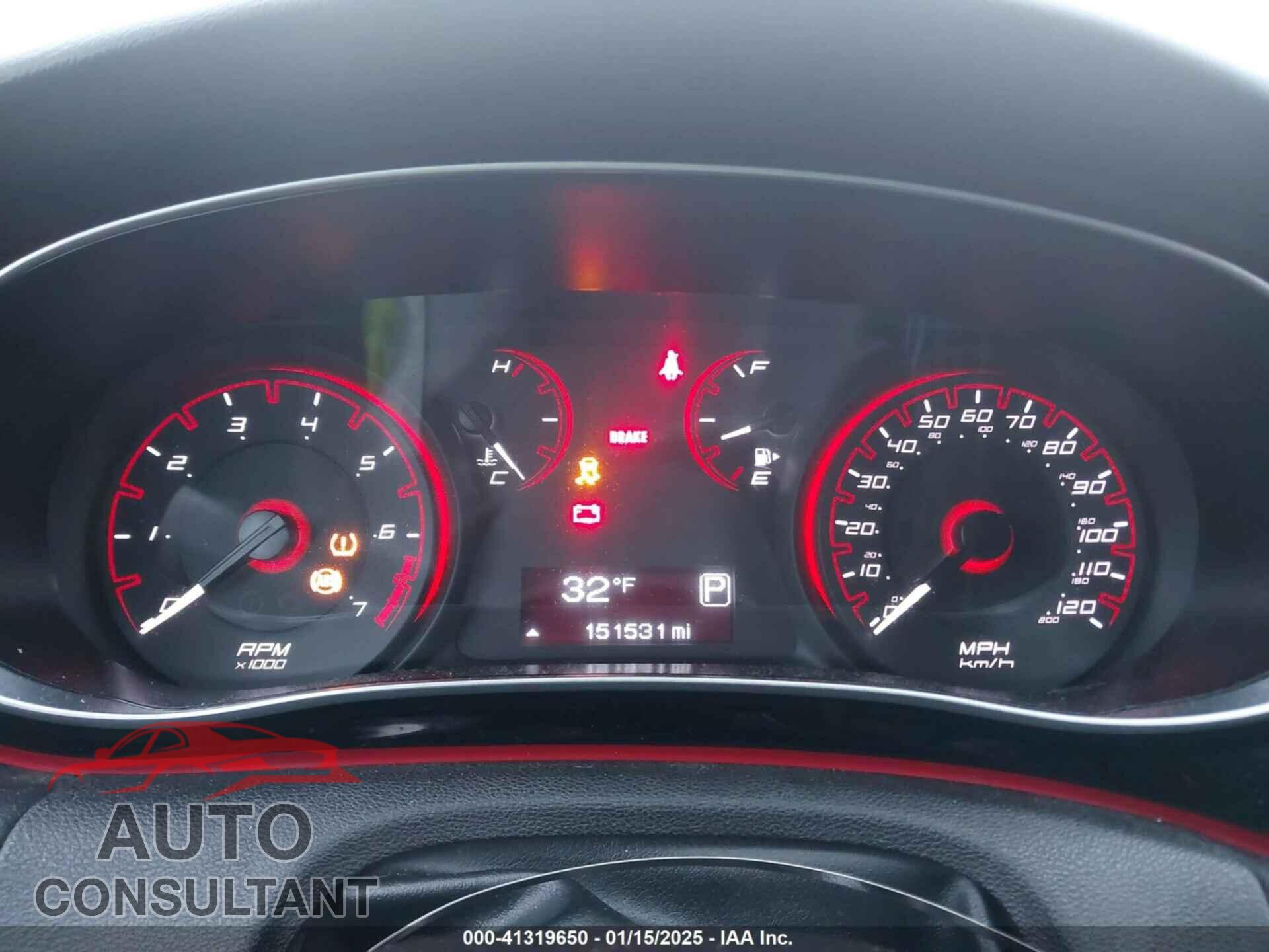 DODGE DART 2016 - 1C3CDFBB1GD717596