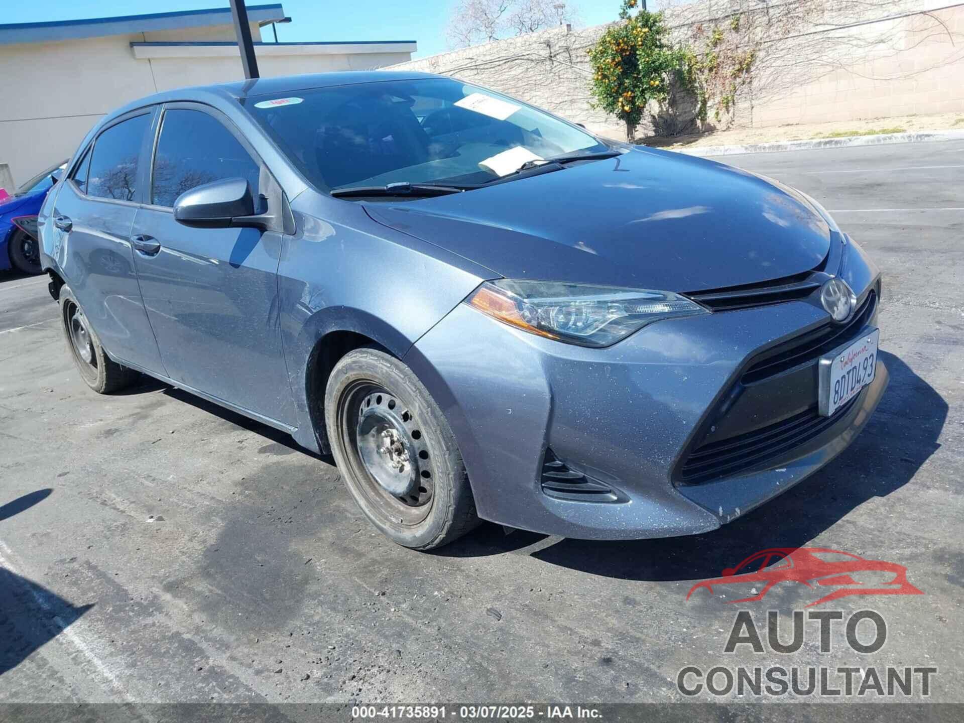 TOYOTA COROLLA 2018 - 5YFBURHE7JP833321