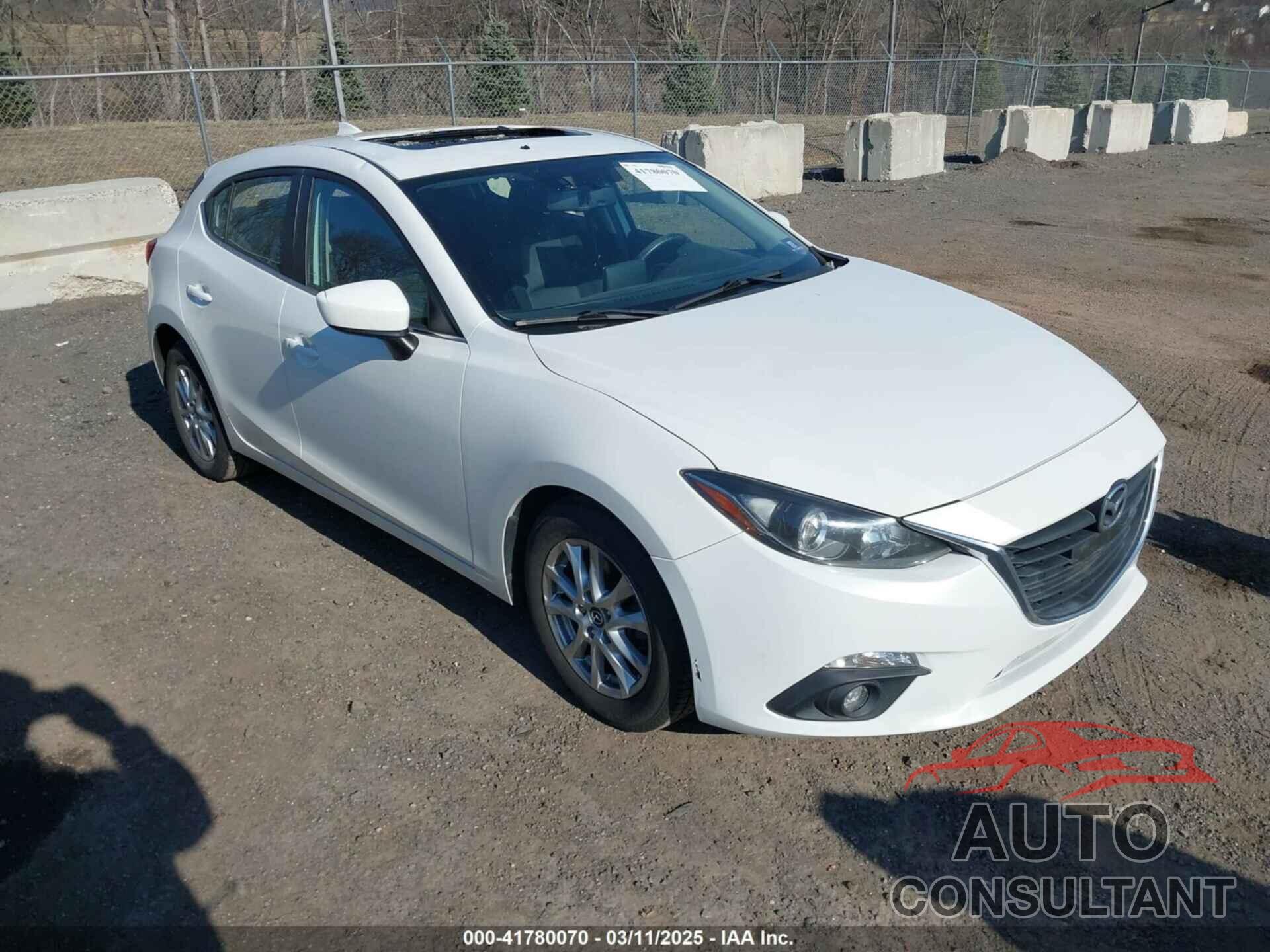 MAZDA MAZDA3 2016 - JM1BM1M71G1316182