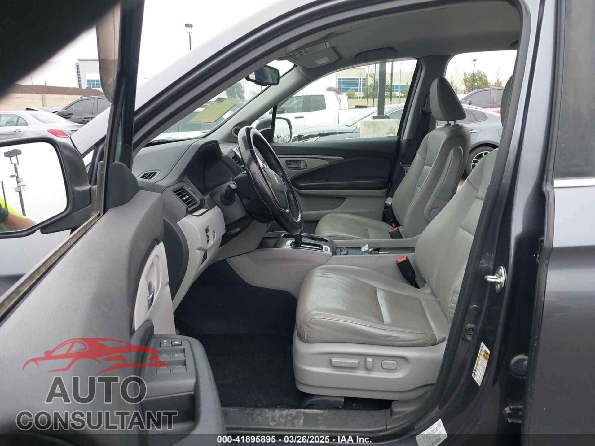HONDA RIDGELINE 2017 - 5FPYK2F67HB002854