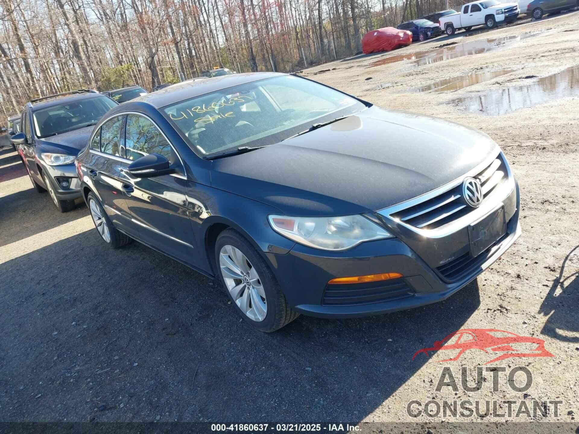 VOLKSWAGEN CC 2012 - WVWMP7AN9CE503713
