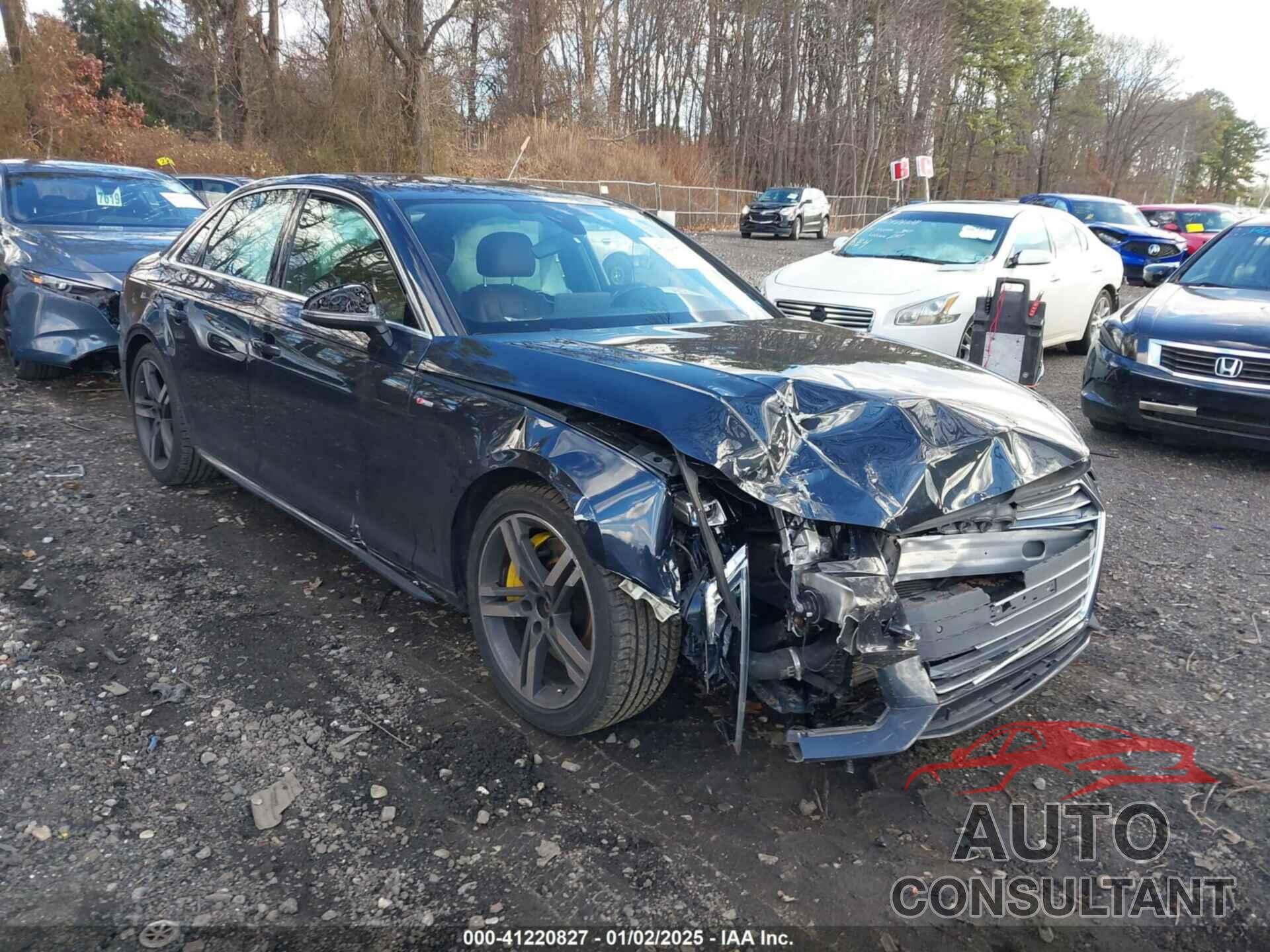 AUDI A4 2018 - WAUPNAF42JA022297