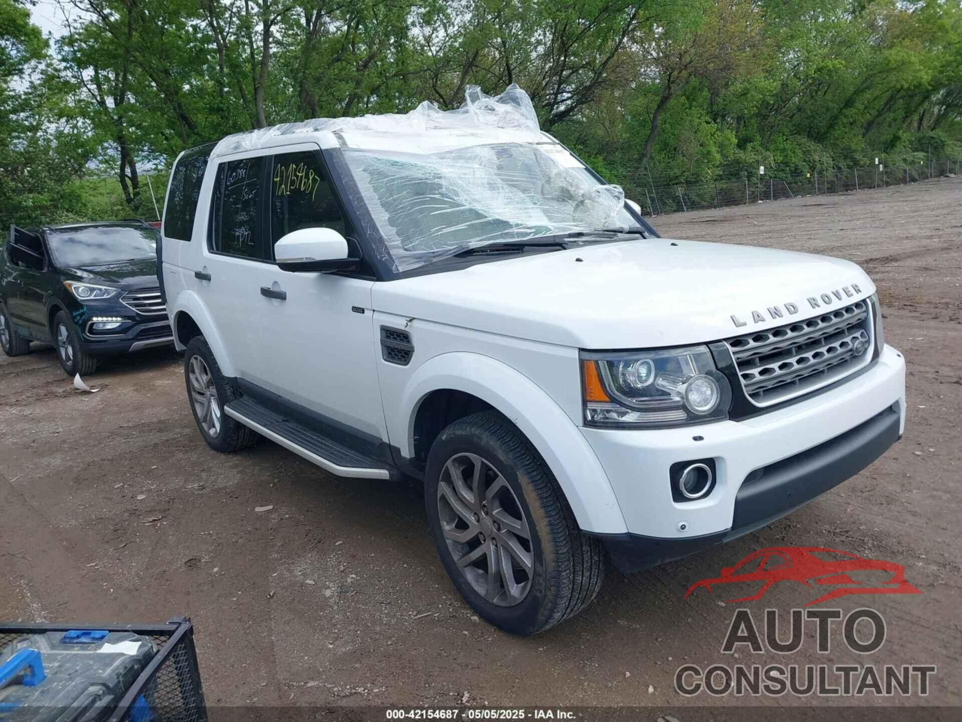 LAND ROVER LR4 2016 - SALAG2V68GA824575