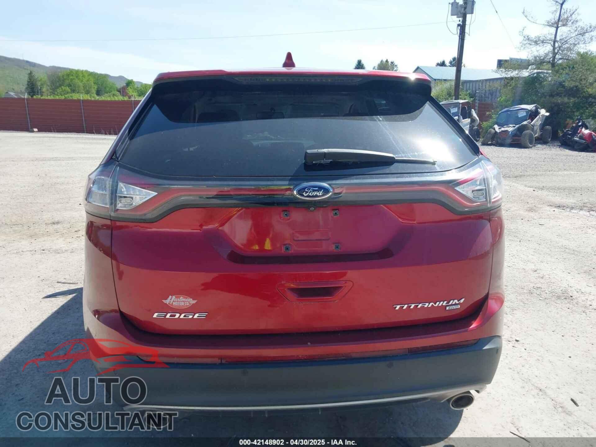 FORD EDGE 2015 - 2FMTK4K85FBB78877