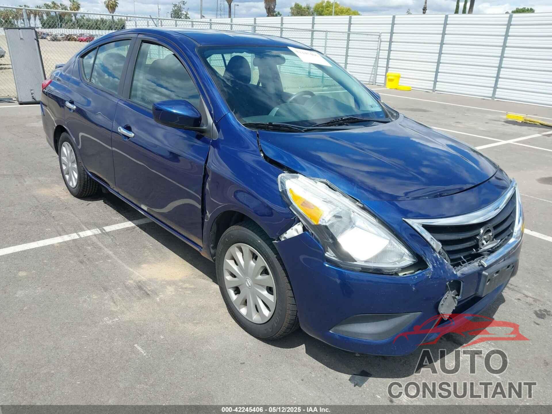 NISSAN VERSA 2019 - 3N1CN7AP2KL873602