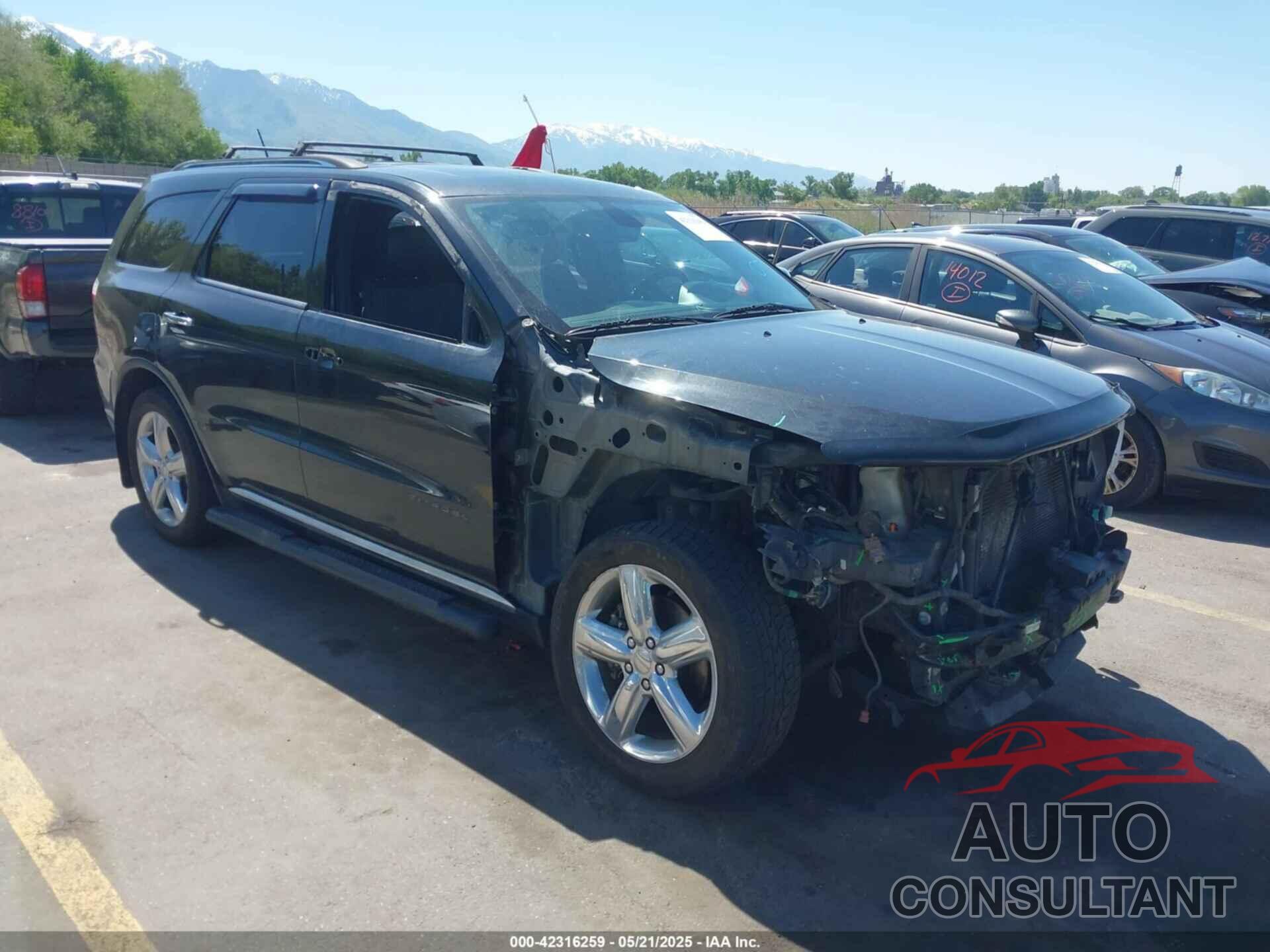 DODGE DURANGO 2013 - 1C4SDJET5DC602192