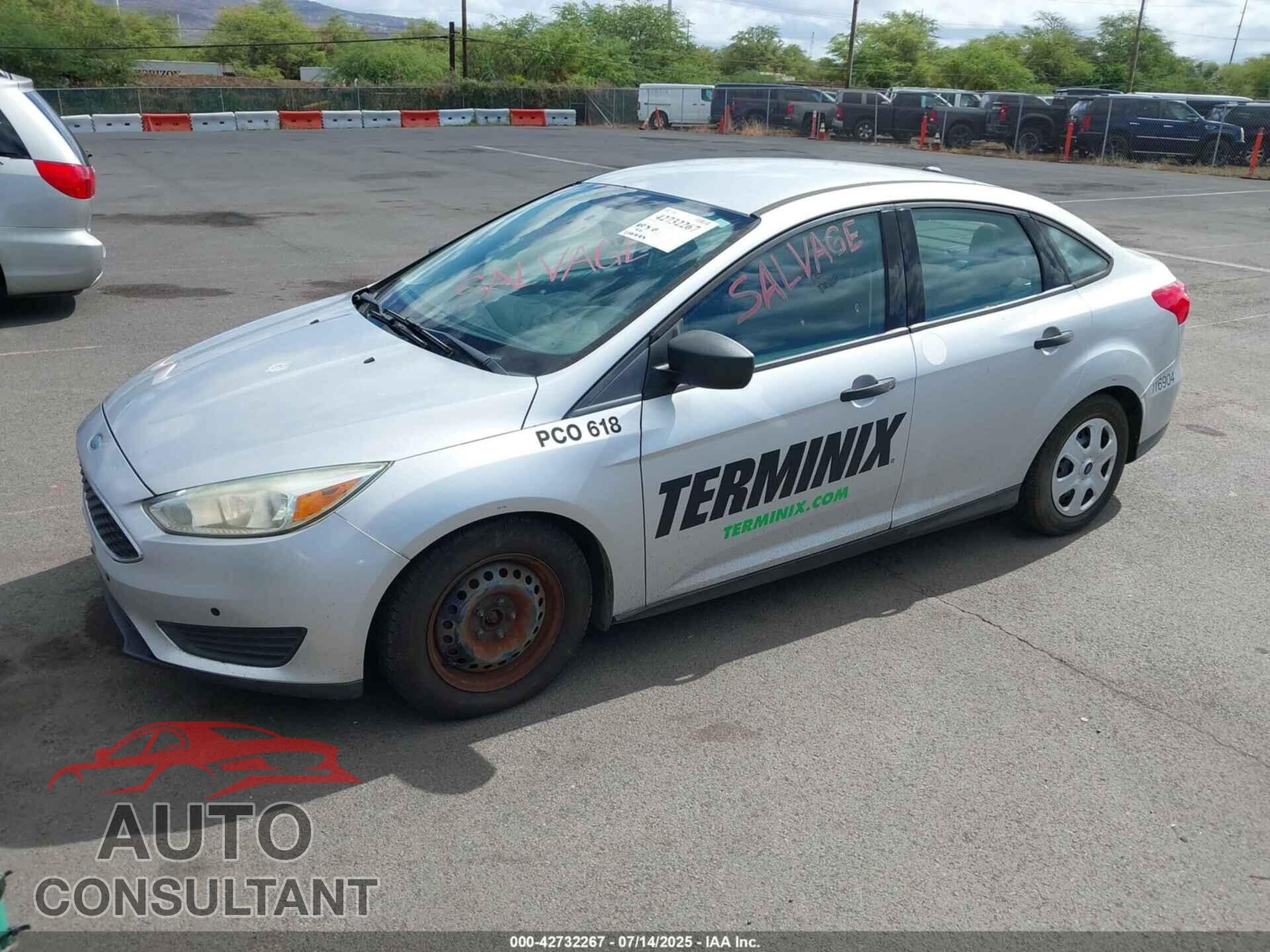 FORD FOCUS 2016 - 1FADP3E27GL311271