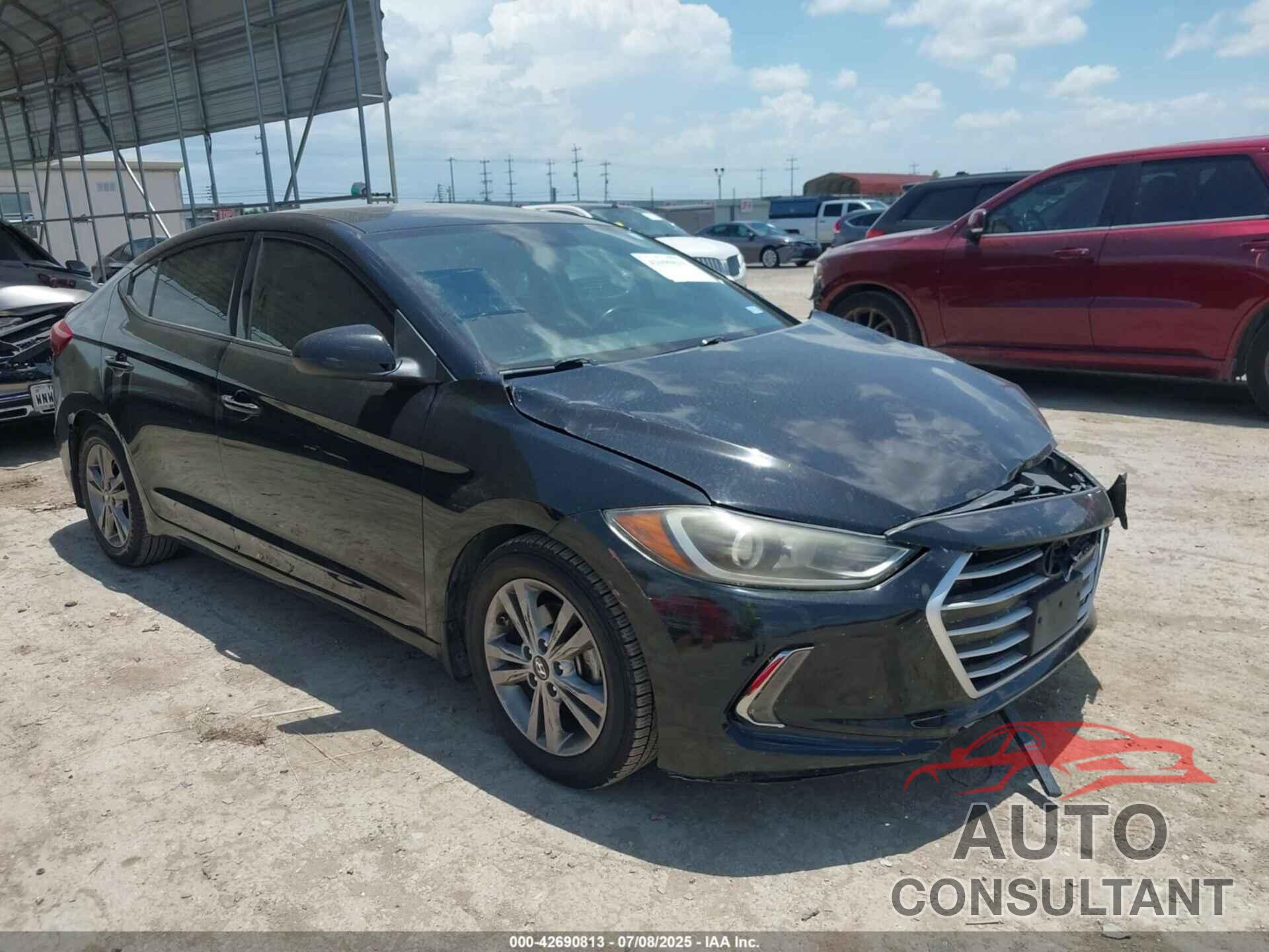 HYUNDAI ELANTRA 2018 - 5NPD84LF2JH213344