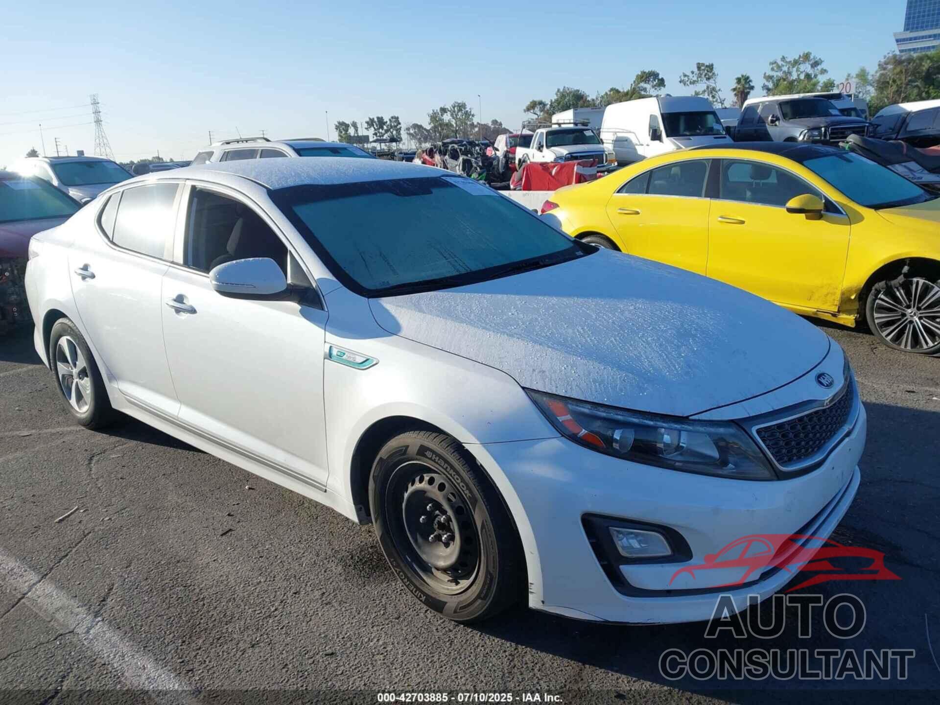 KIA OPTIMA HYBRID 2014 - KNAGM4AD8E5064774