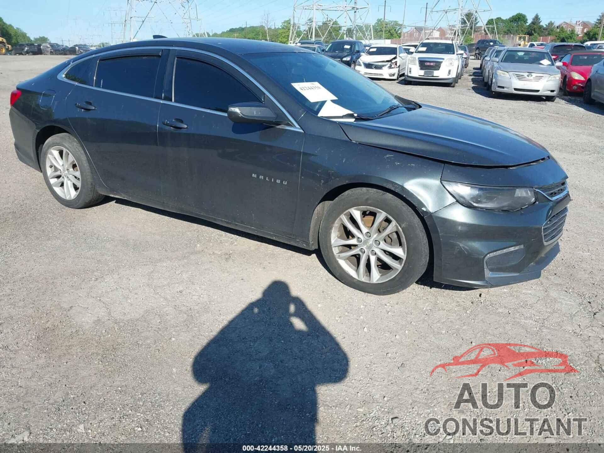 CHEVROLET MALIBU 2016 - 1G1ZE5ST7GF291397